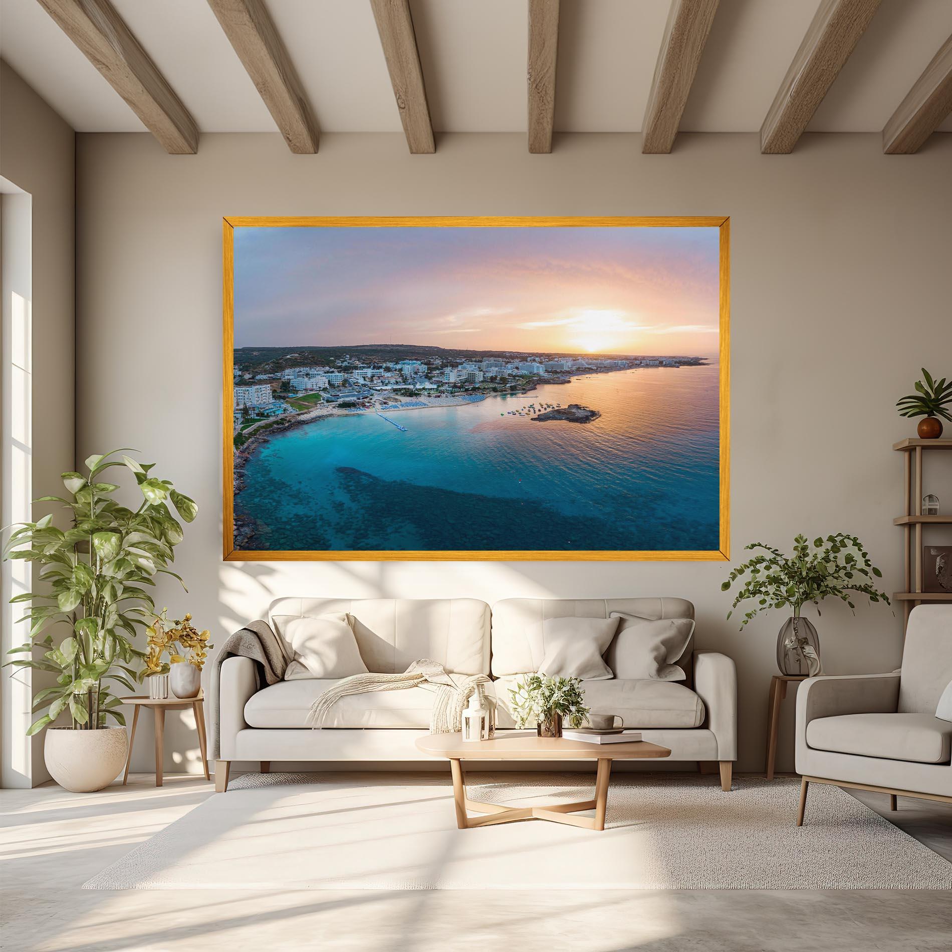 Leinwandbild Protaras Cyprus mockup 6