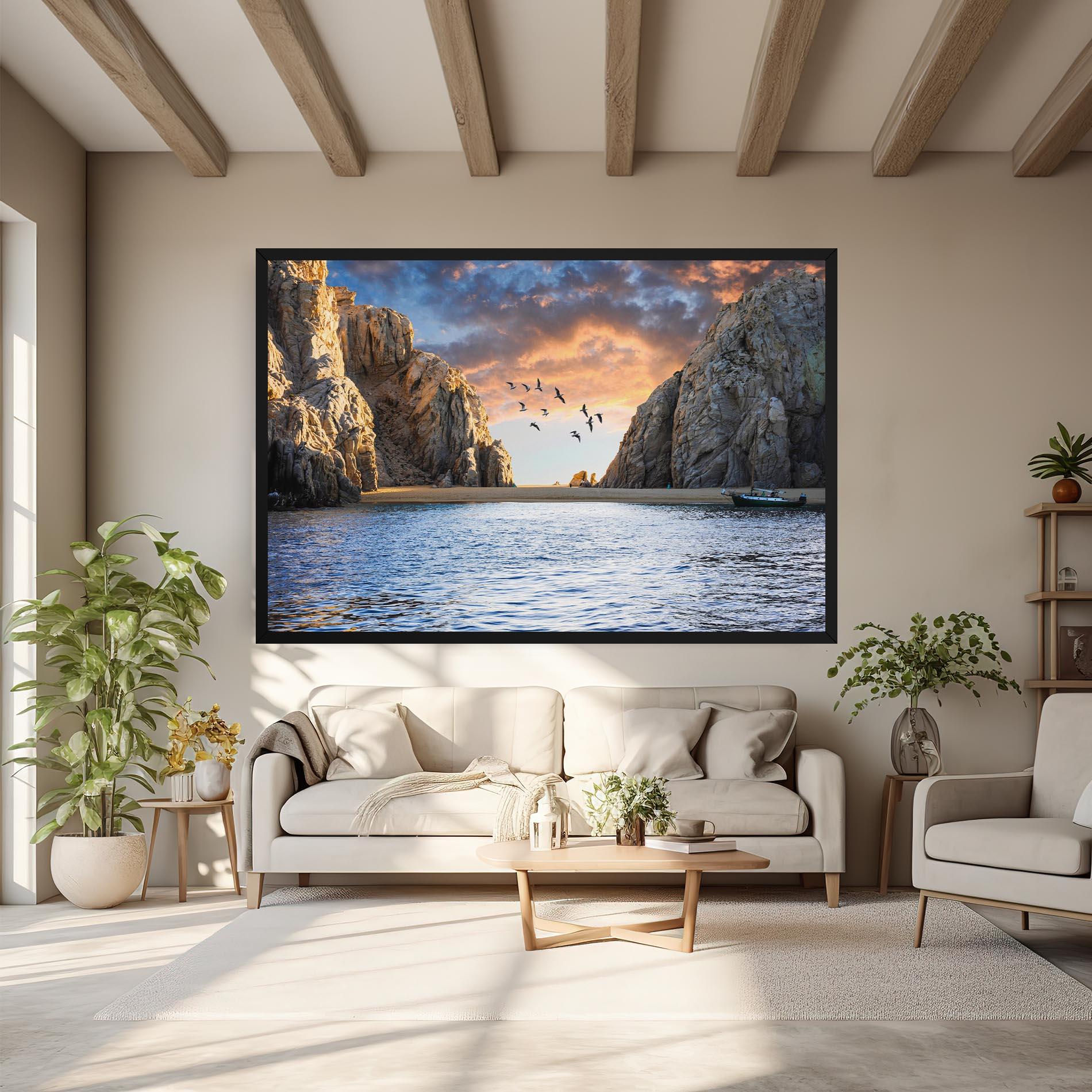 Leinwandbild Lover S Beach mockup 6