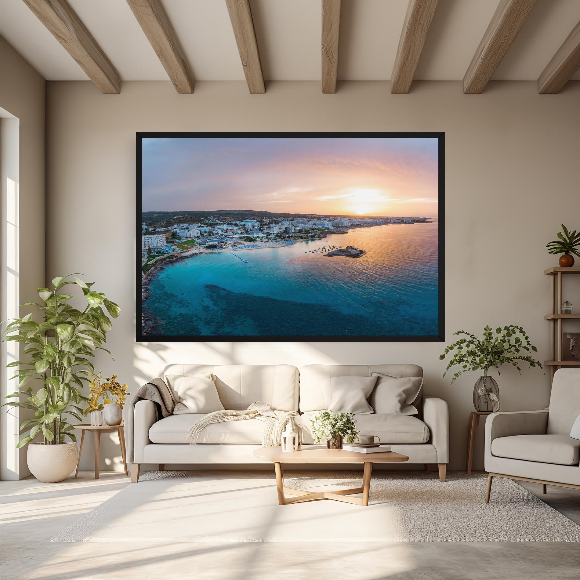 Leinwandbild Protaras Cyprus mockup 6