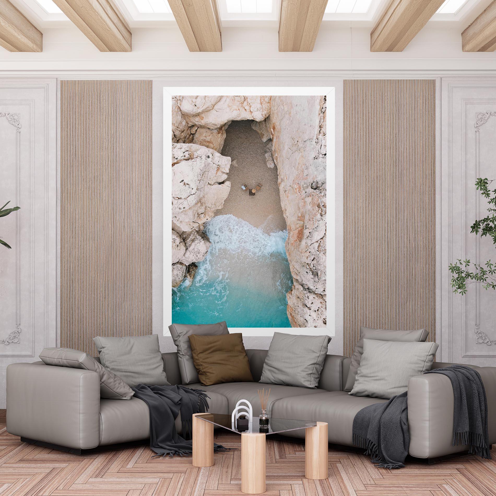 Leinwandbild Private White Cave mockup 6