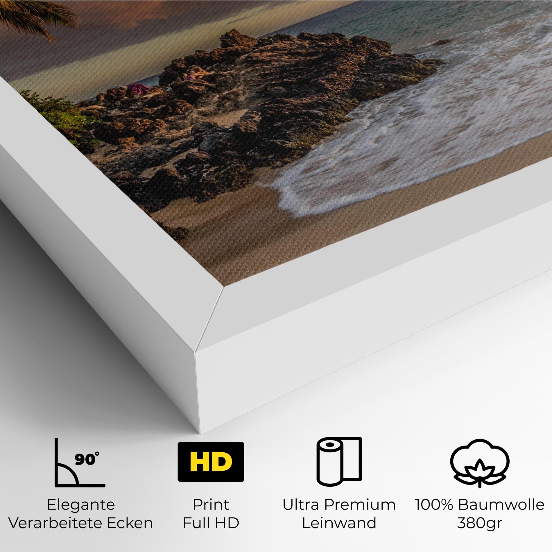 Beautiful Beach Landscape mockup 4