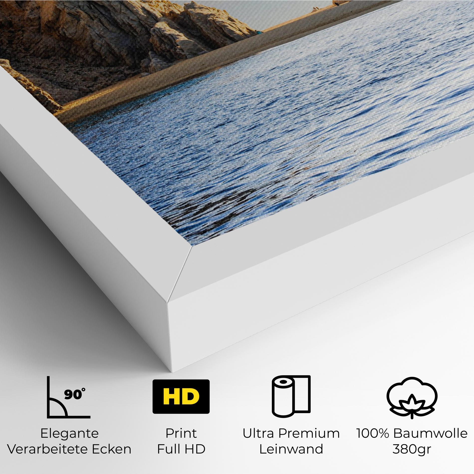 Leinwandbild Lover S Beach mockup 4
