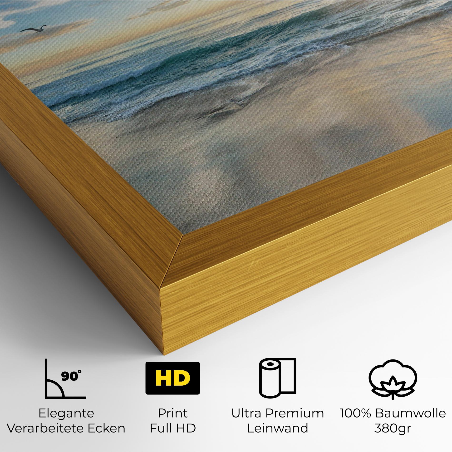 Leinwandbild Beautiful Beach mockup 4