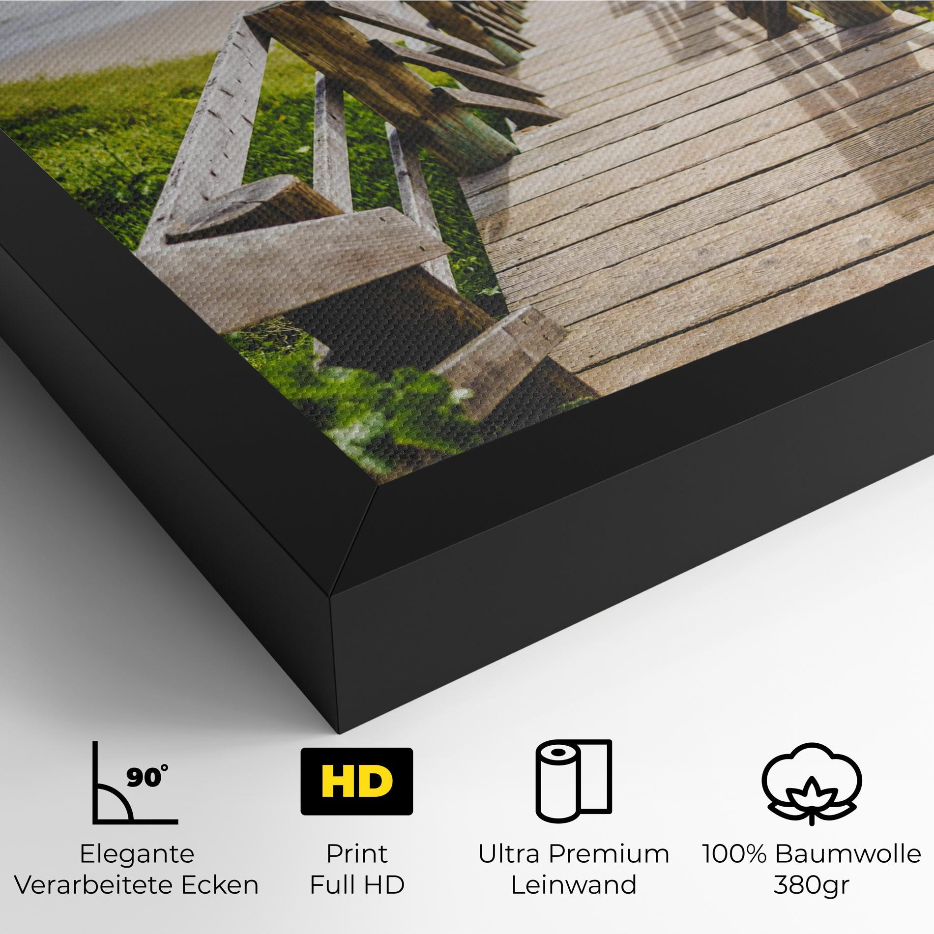 Leinwandbild Beach Road mockup 4