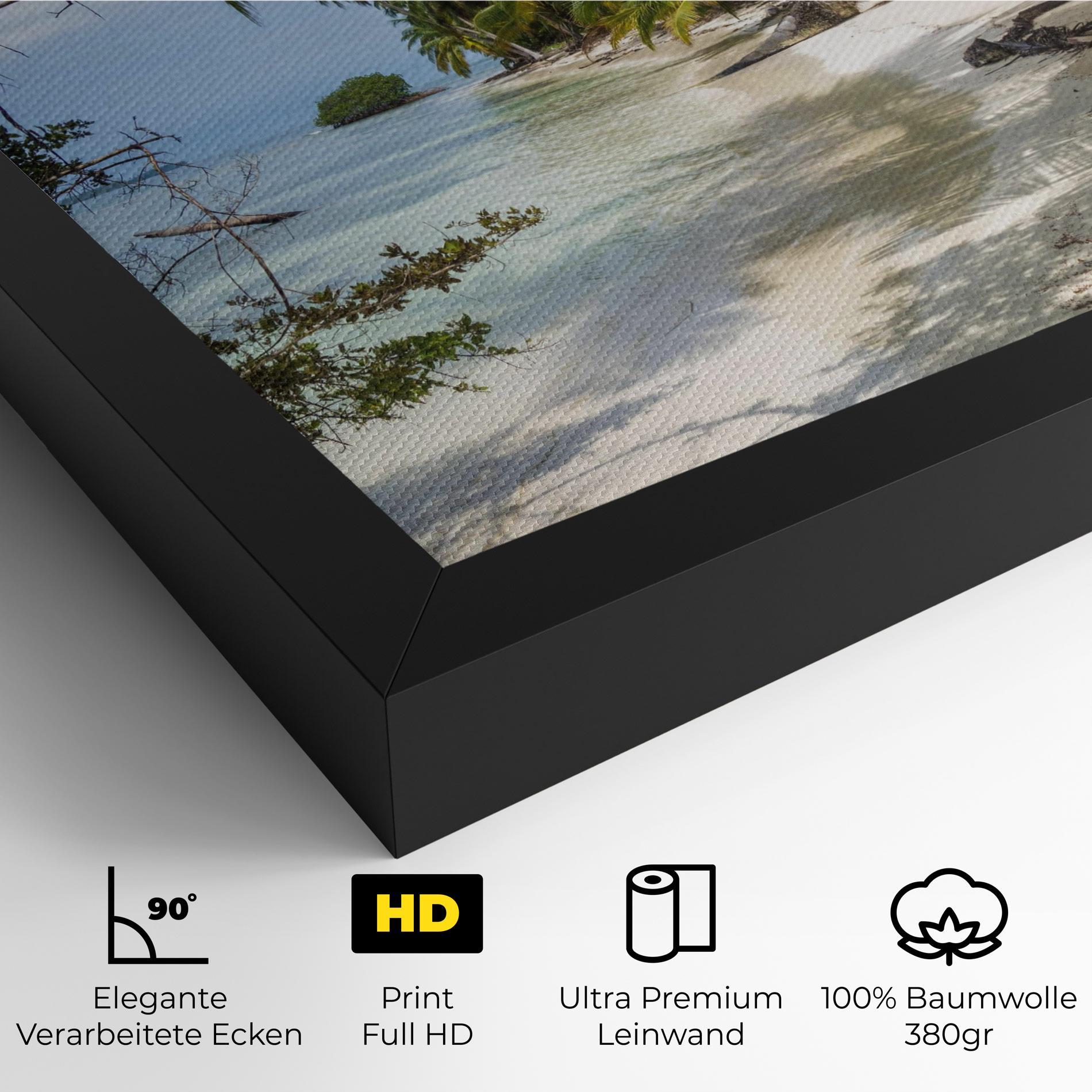 Leinwandbild Island Beach mockup 4