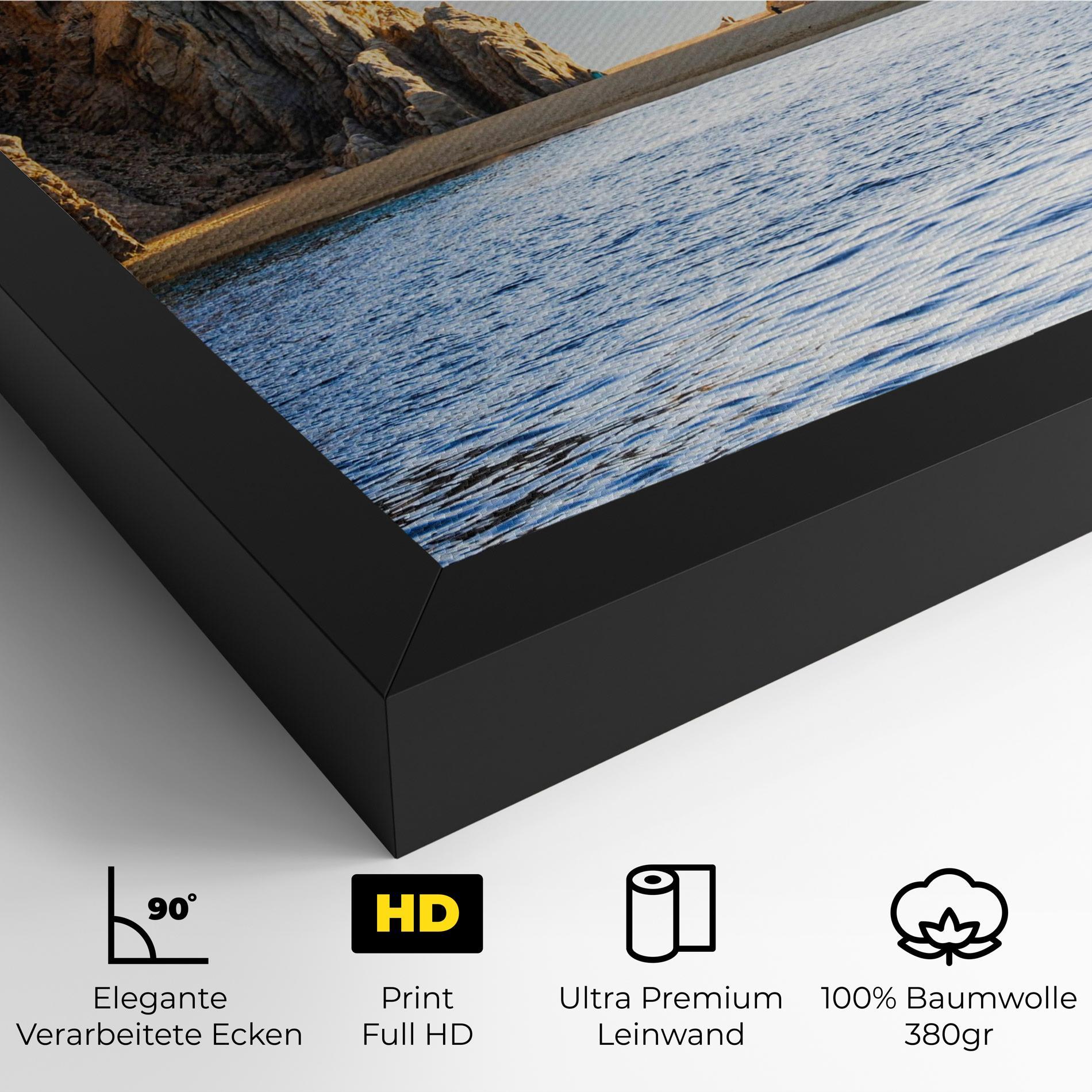 Leinwandbild Lover S Beach mockup 4