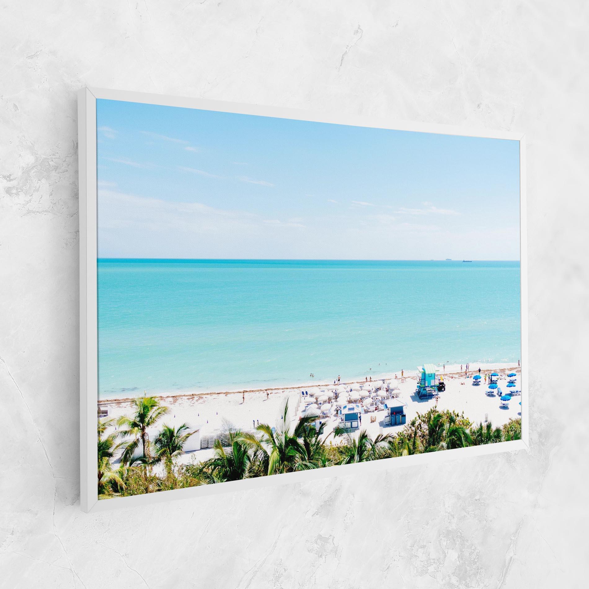 Leinwandbild Blue Clear Water mockup 1