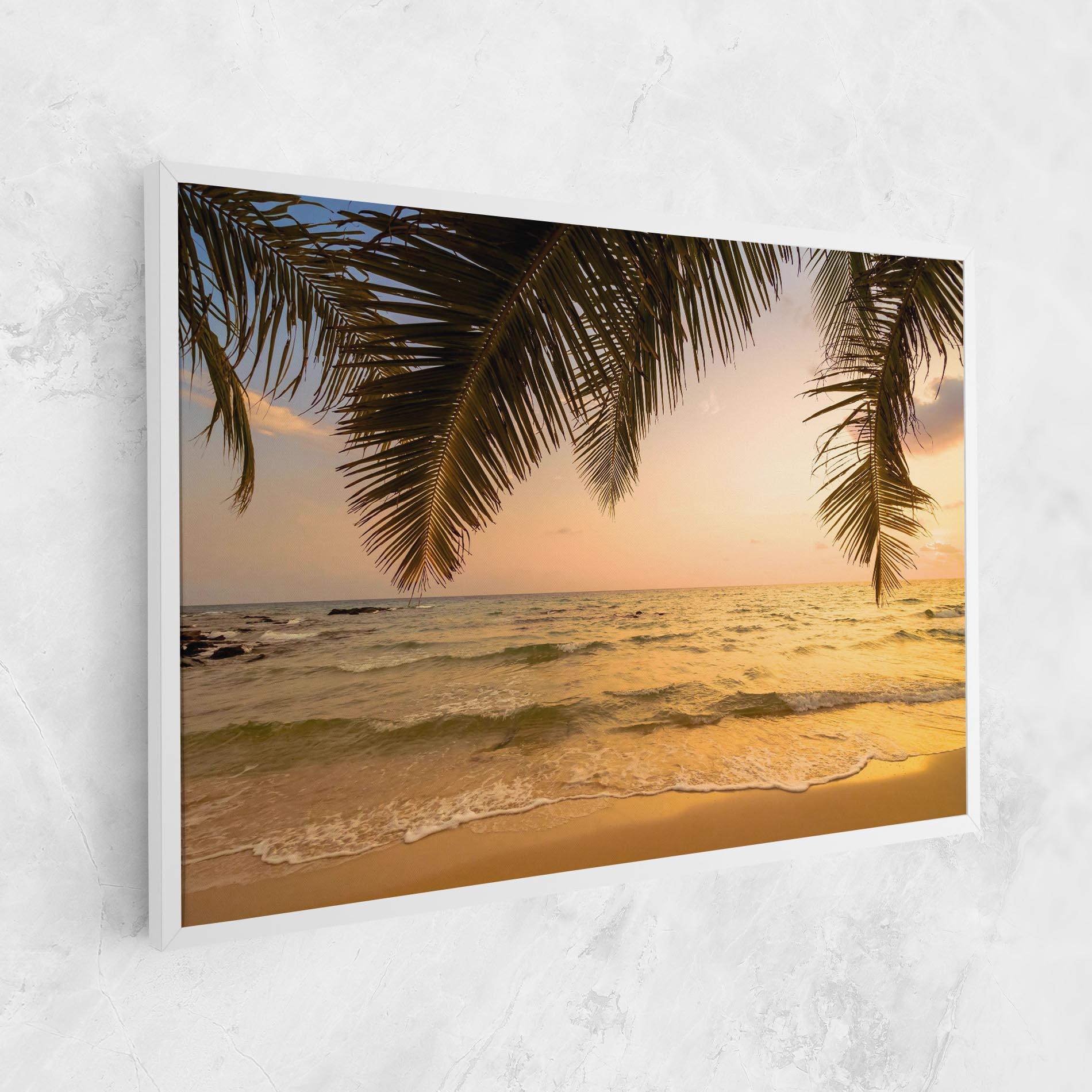 Leinwandbild Paradise Island mockup 1