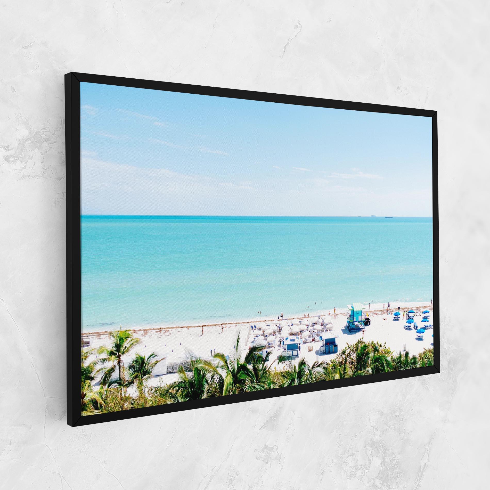 Leinwandbild Blue Clear Water mockup 1