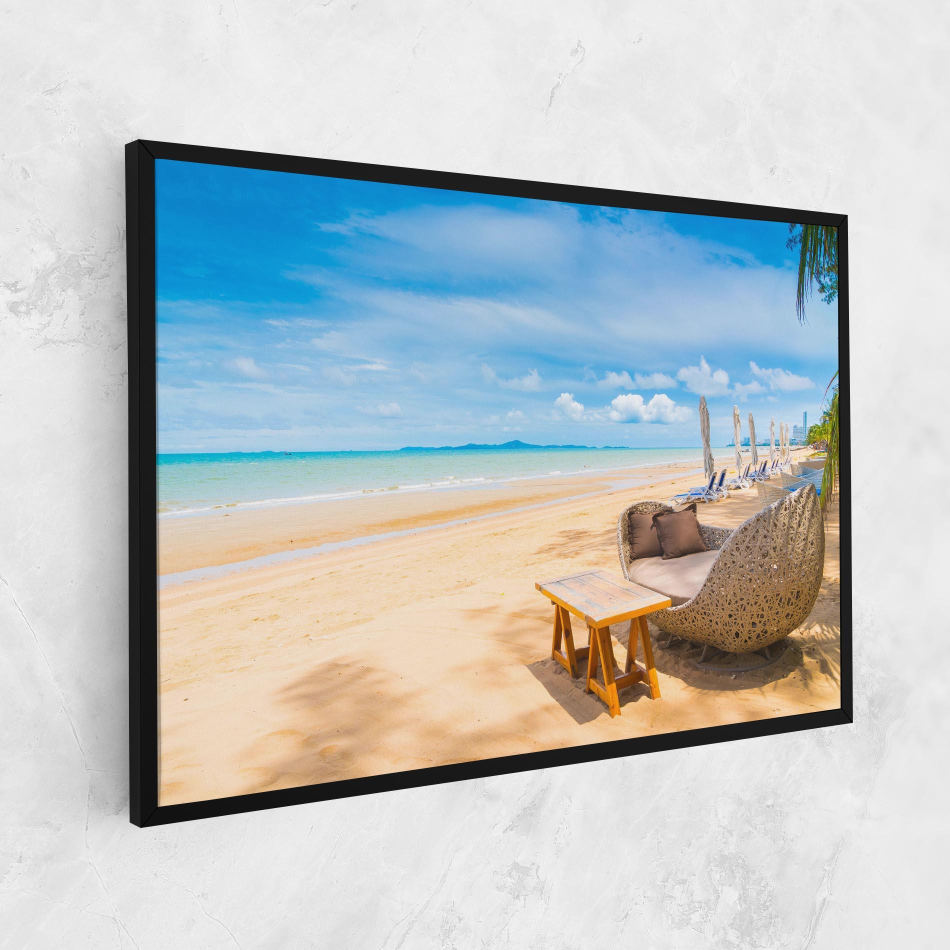 Leinwandbild Dinning Blue Sky mockup 1