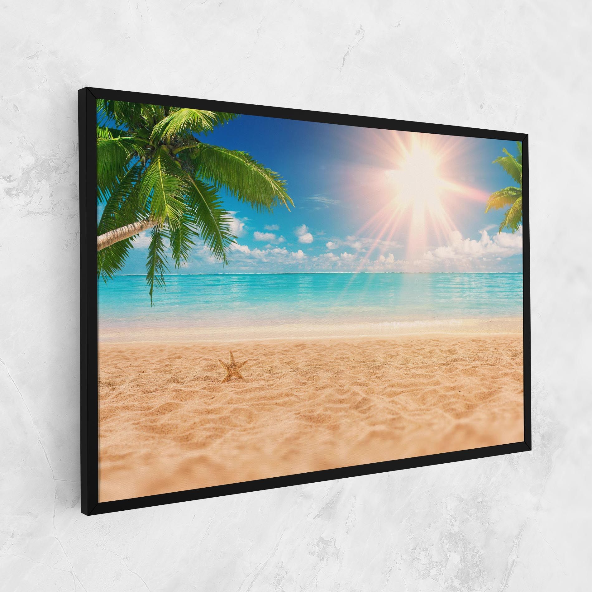 Exotic Beach Ocean mockup 1