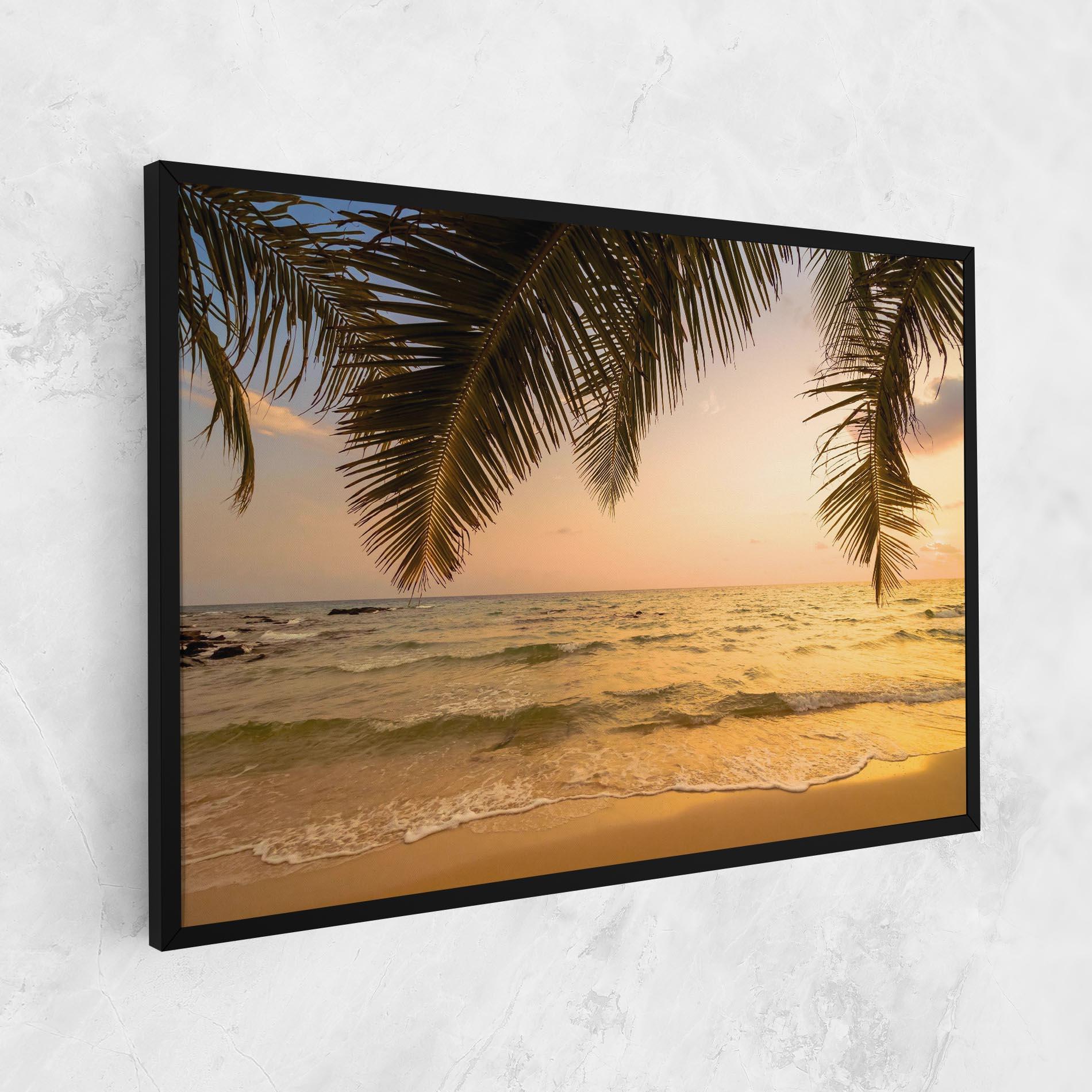 Leinwandbild Paradise Island mockup 1