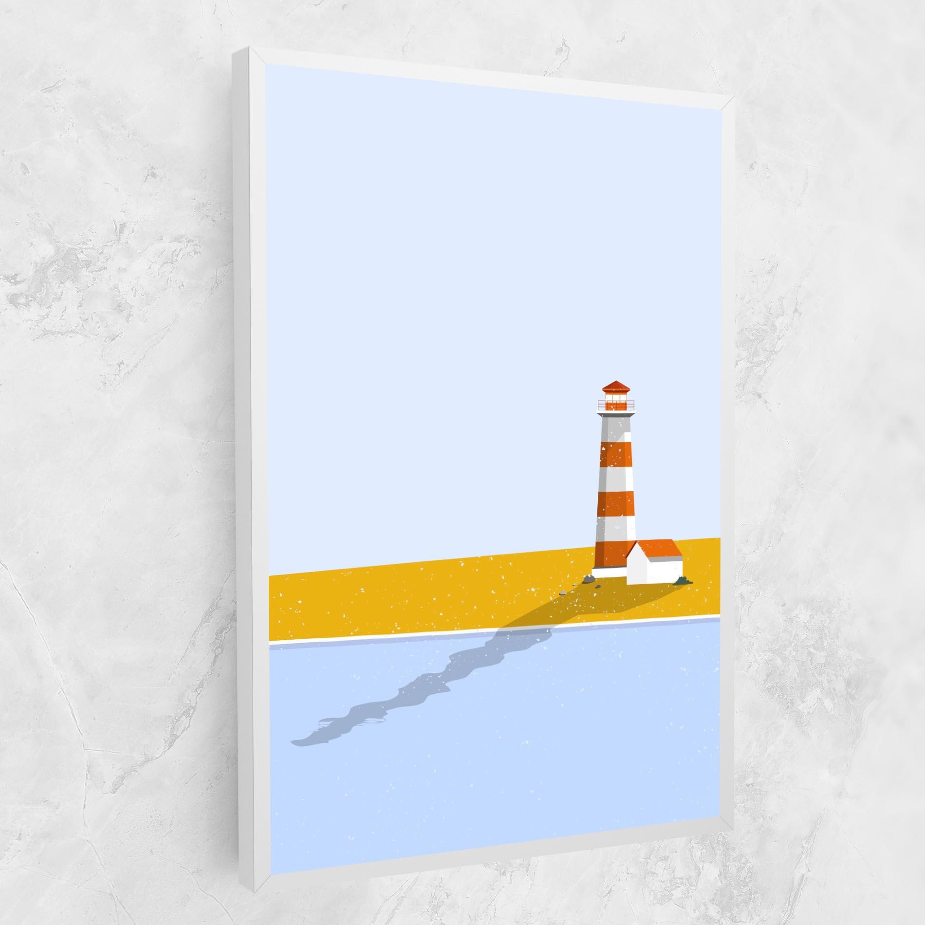 Leinwandbild Beach Tower mockup 1