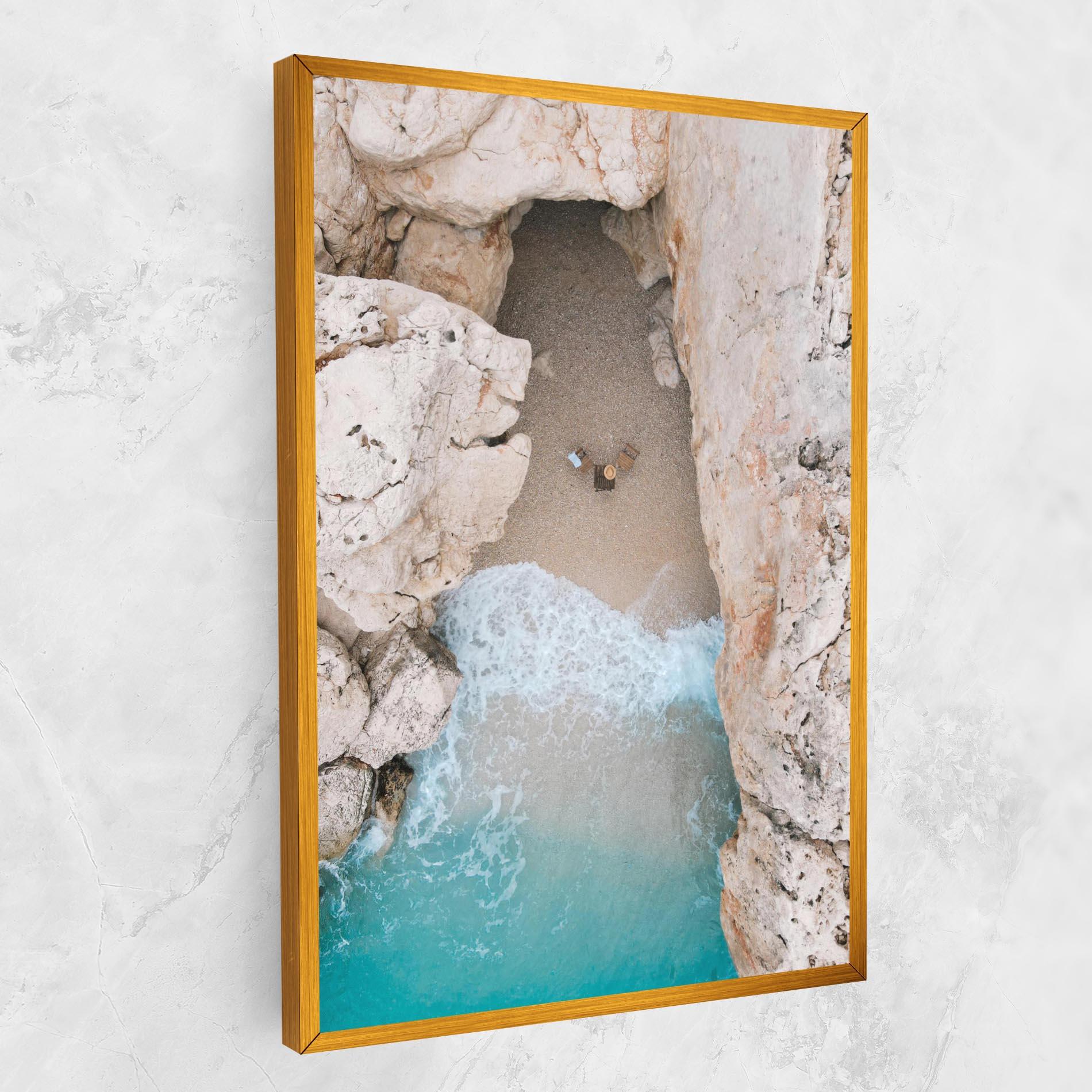 Leinwandbild Private White Cave mockup 1