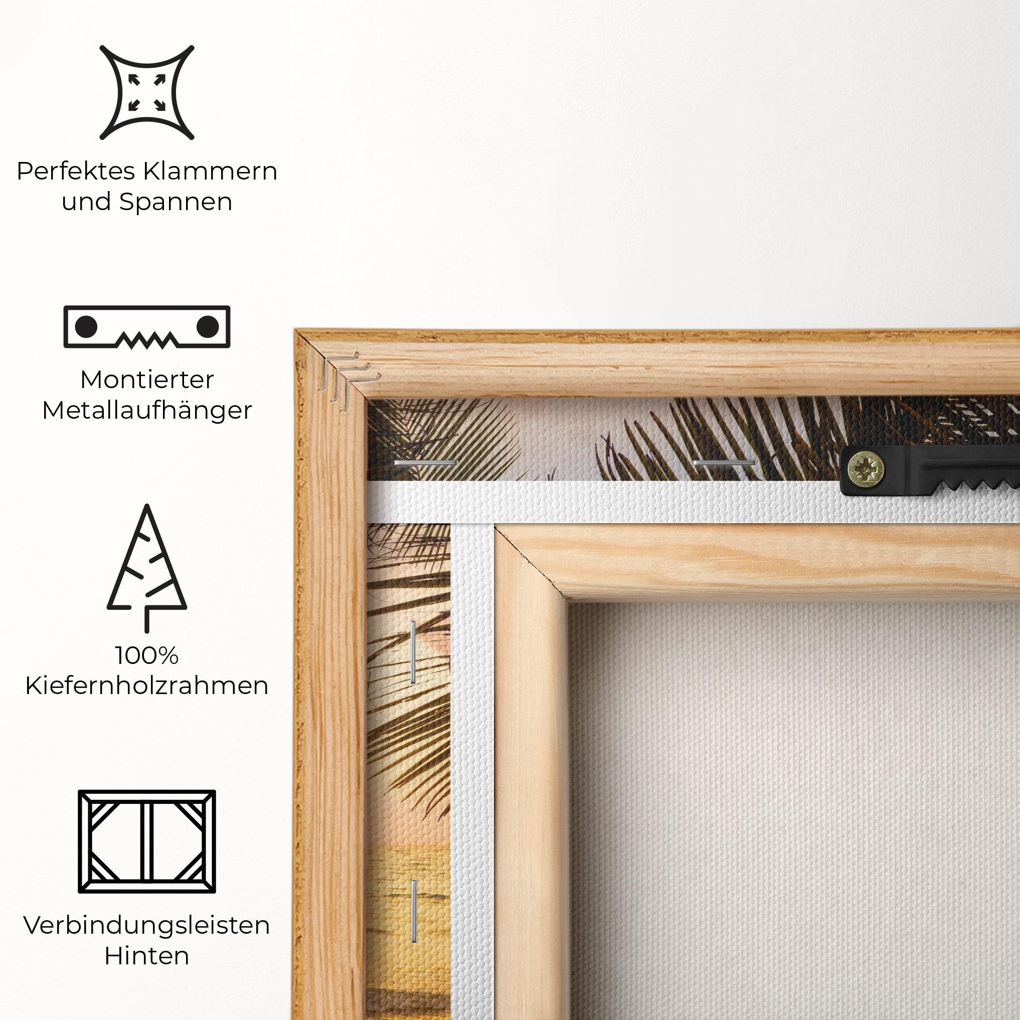 Leinwandbild Paradise Island mockup 5