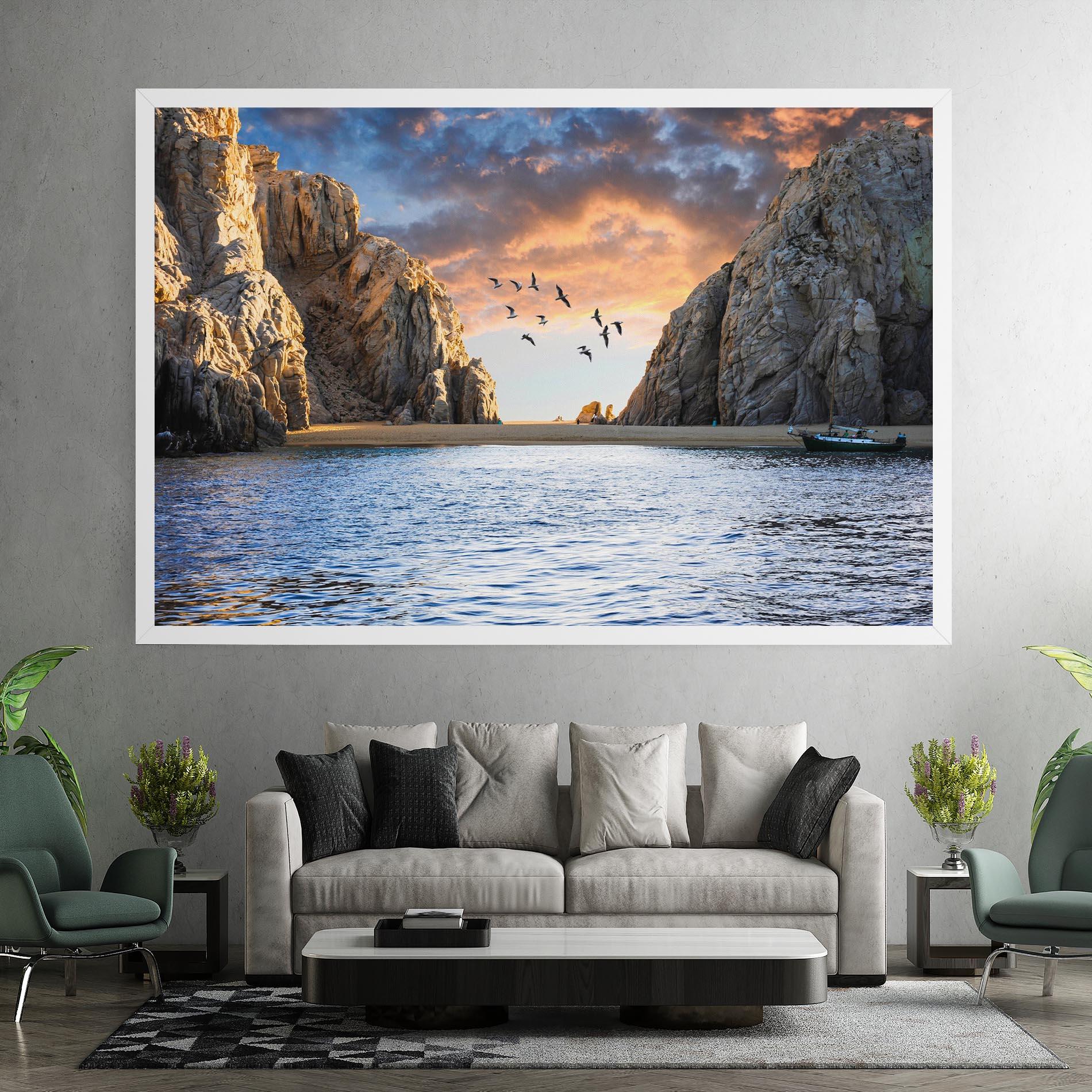 Leinwandbild Lover S Beach mockup 7