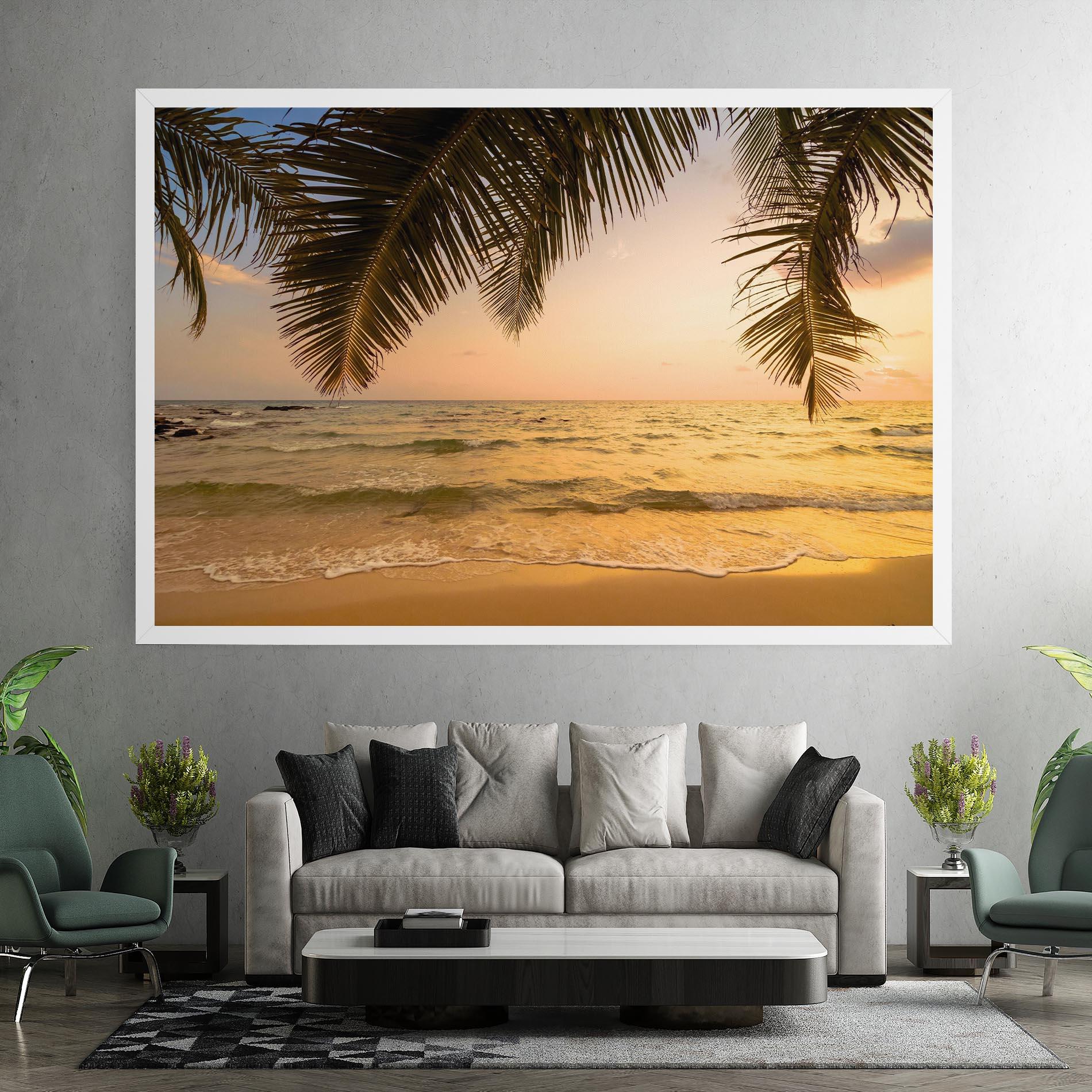 Leinwandbild Paradise Island mockup 7