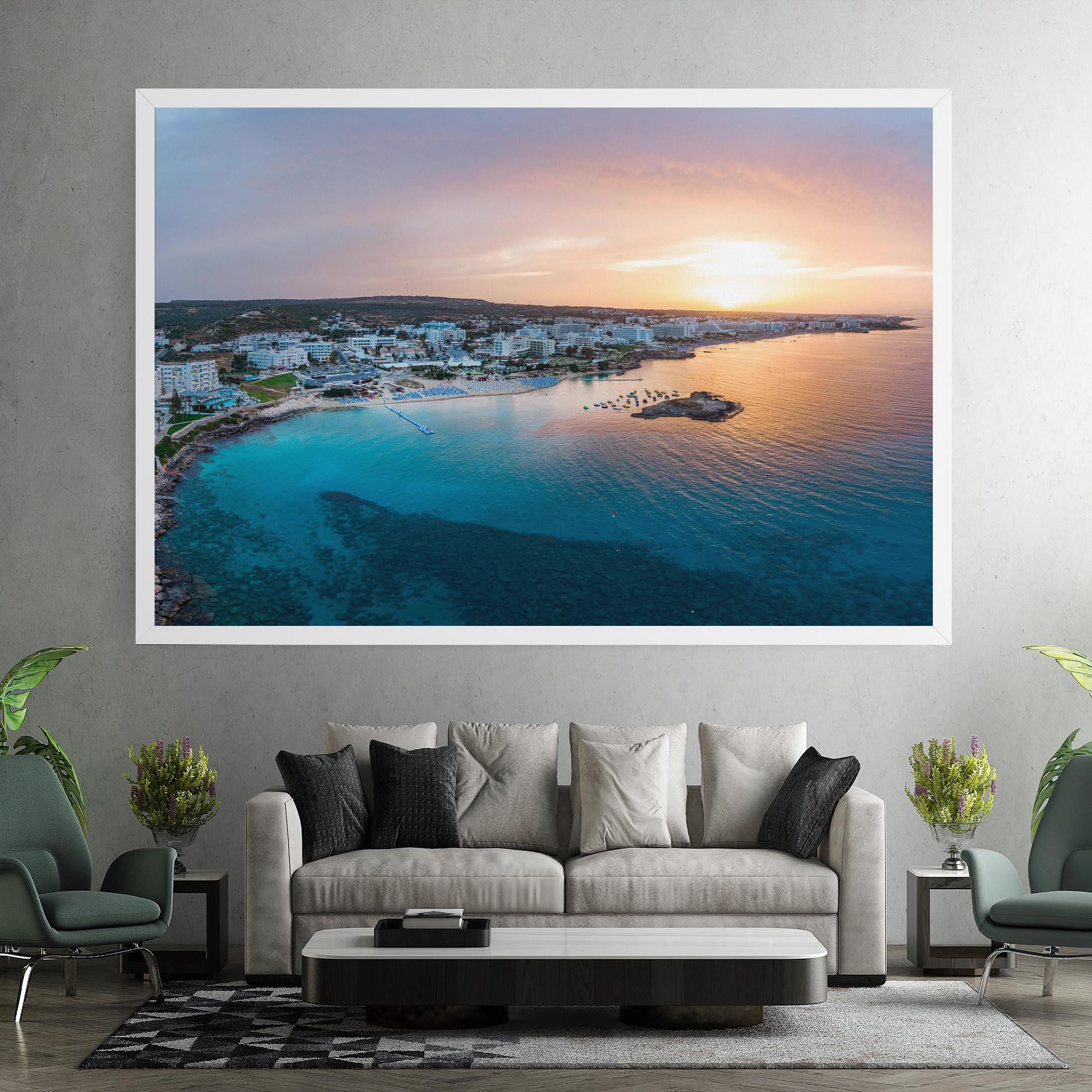 Leinwandbild Protaras Cyprus mockup 7