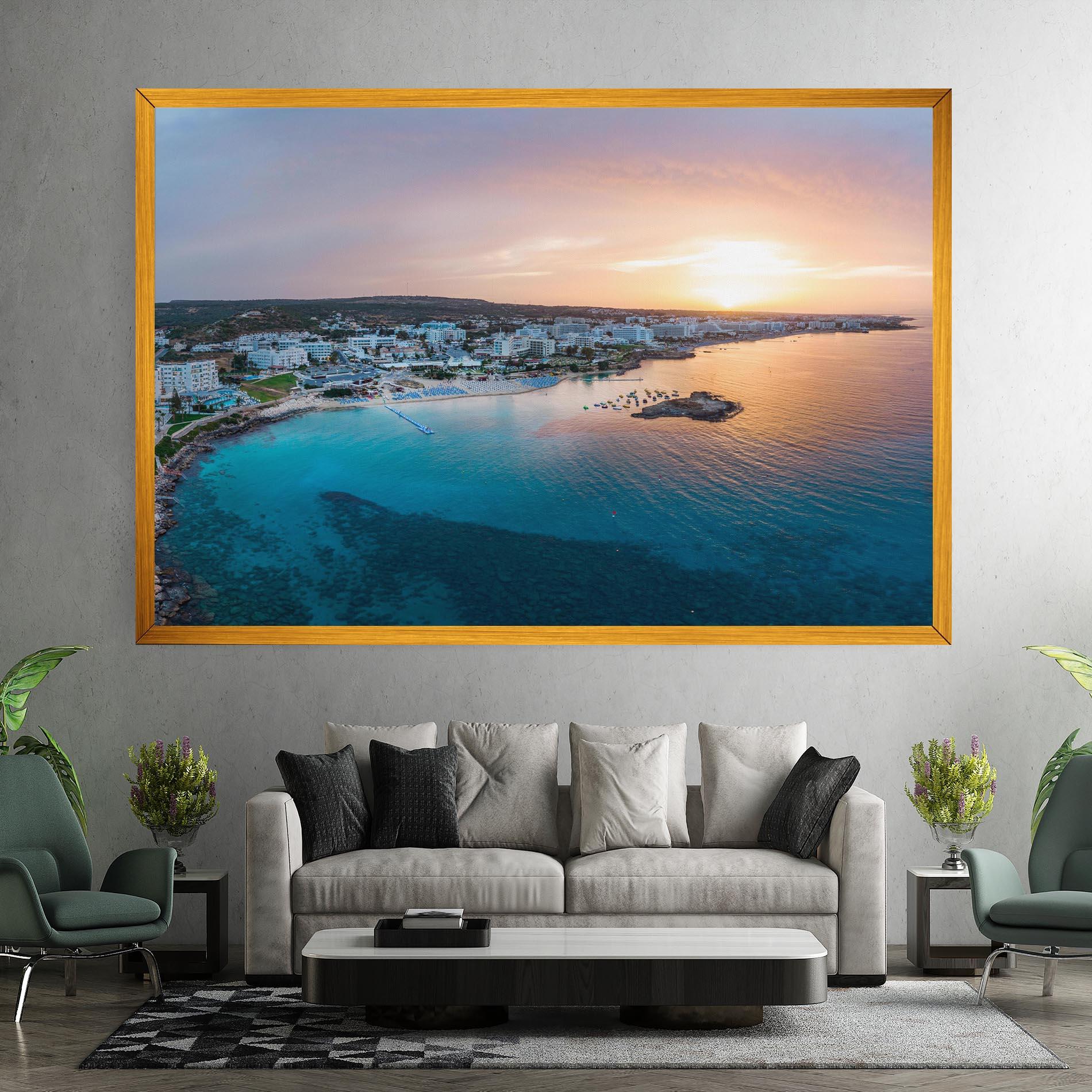 Leinwandbild Protaras Cyprus mockup 7