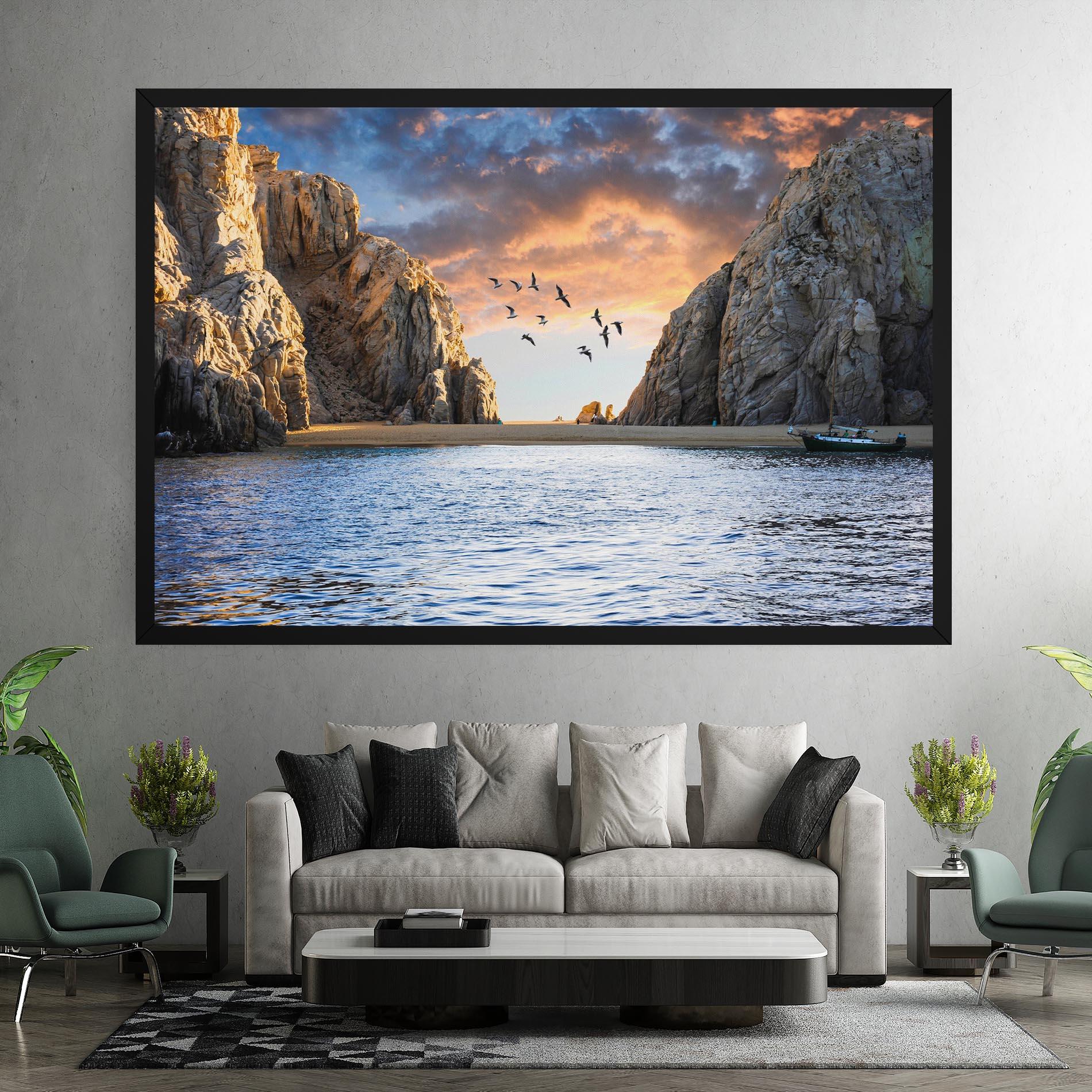Leinwandbild Lover S Beach mockup 7