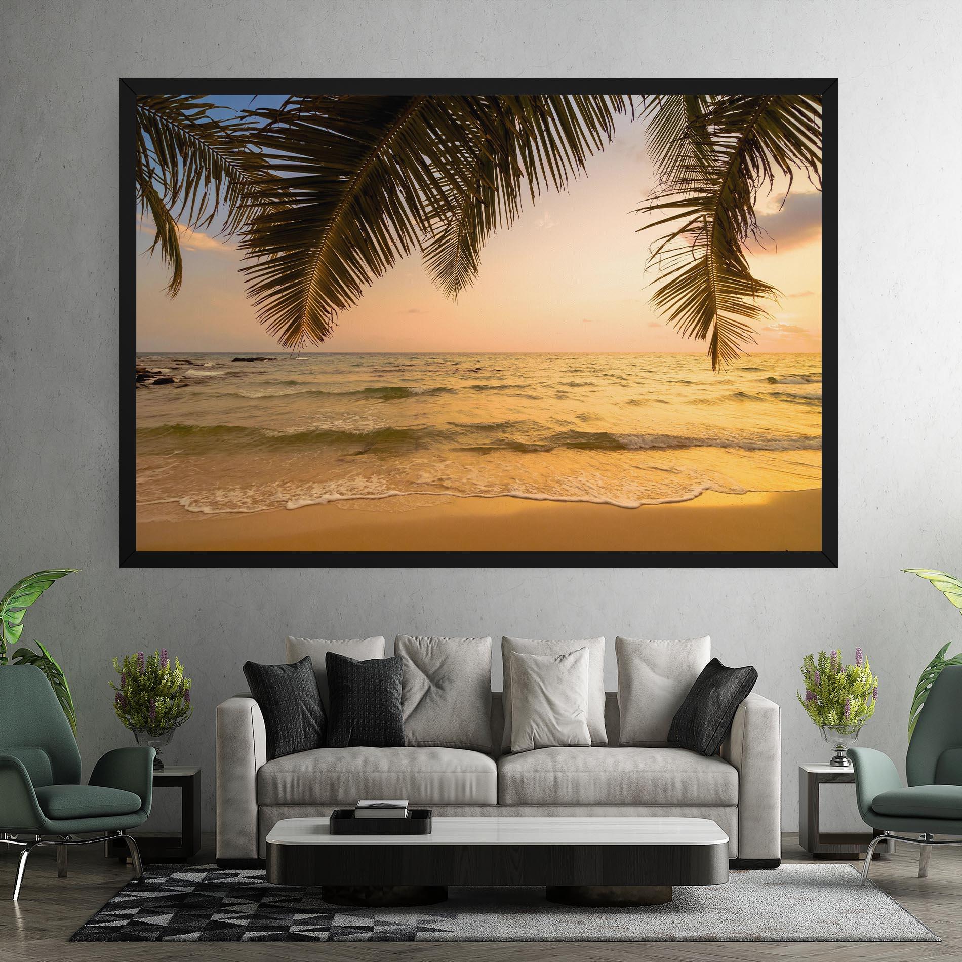 Leinwandbild Paradise Island mockup 7