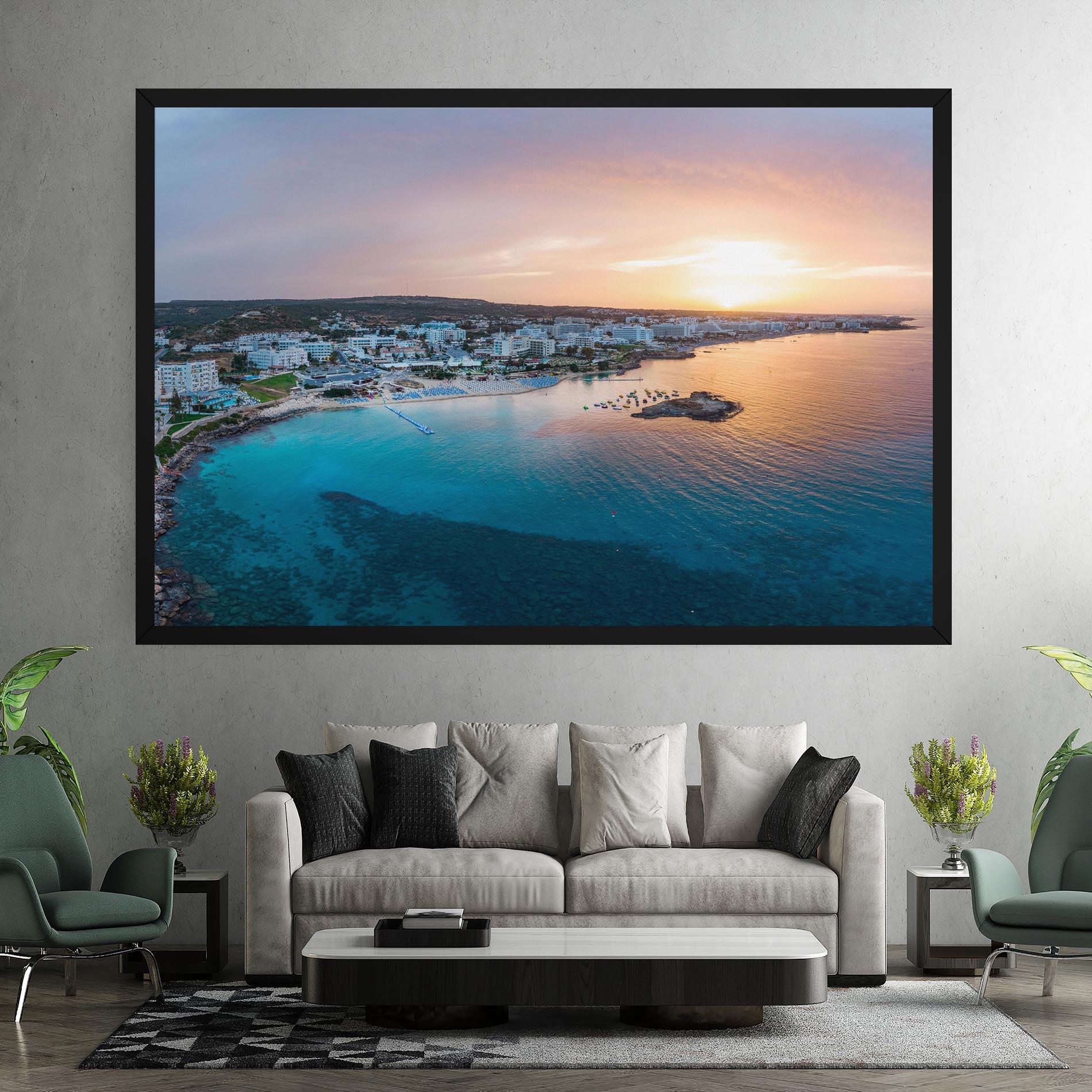 Leinwandbild Protaras Cyprus mockup 7