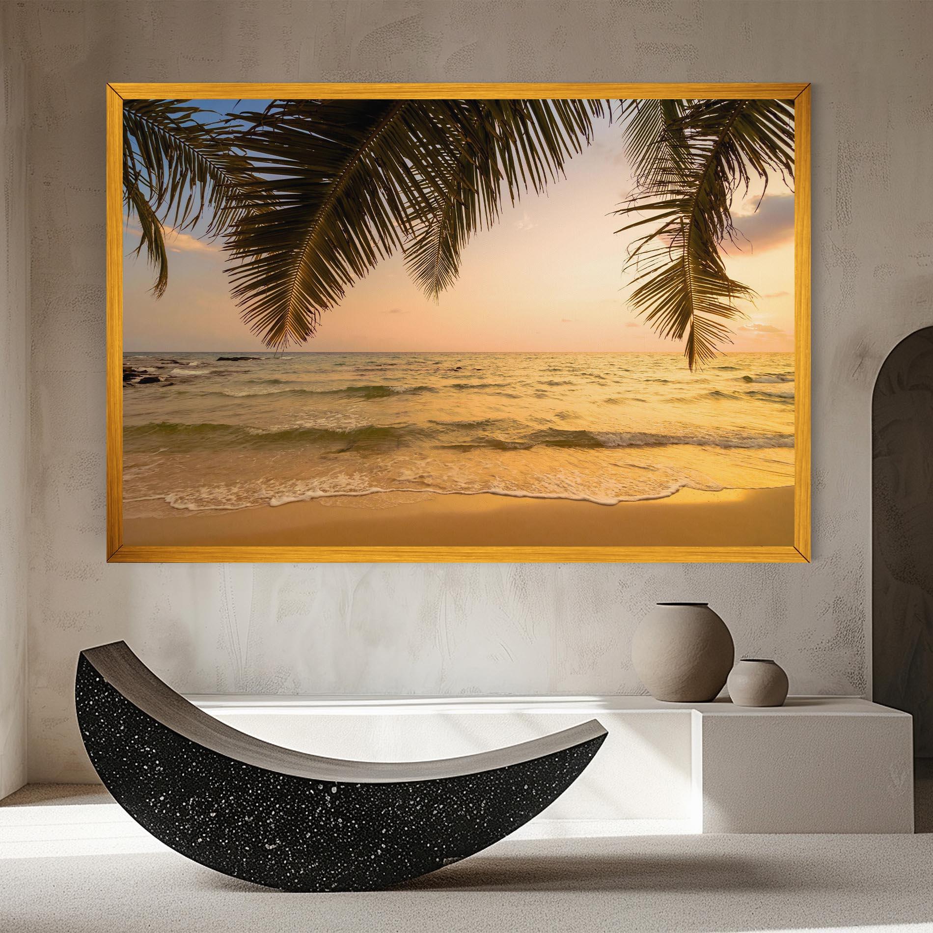 Leinwandbild Paradise Island mockup 8