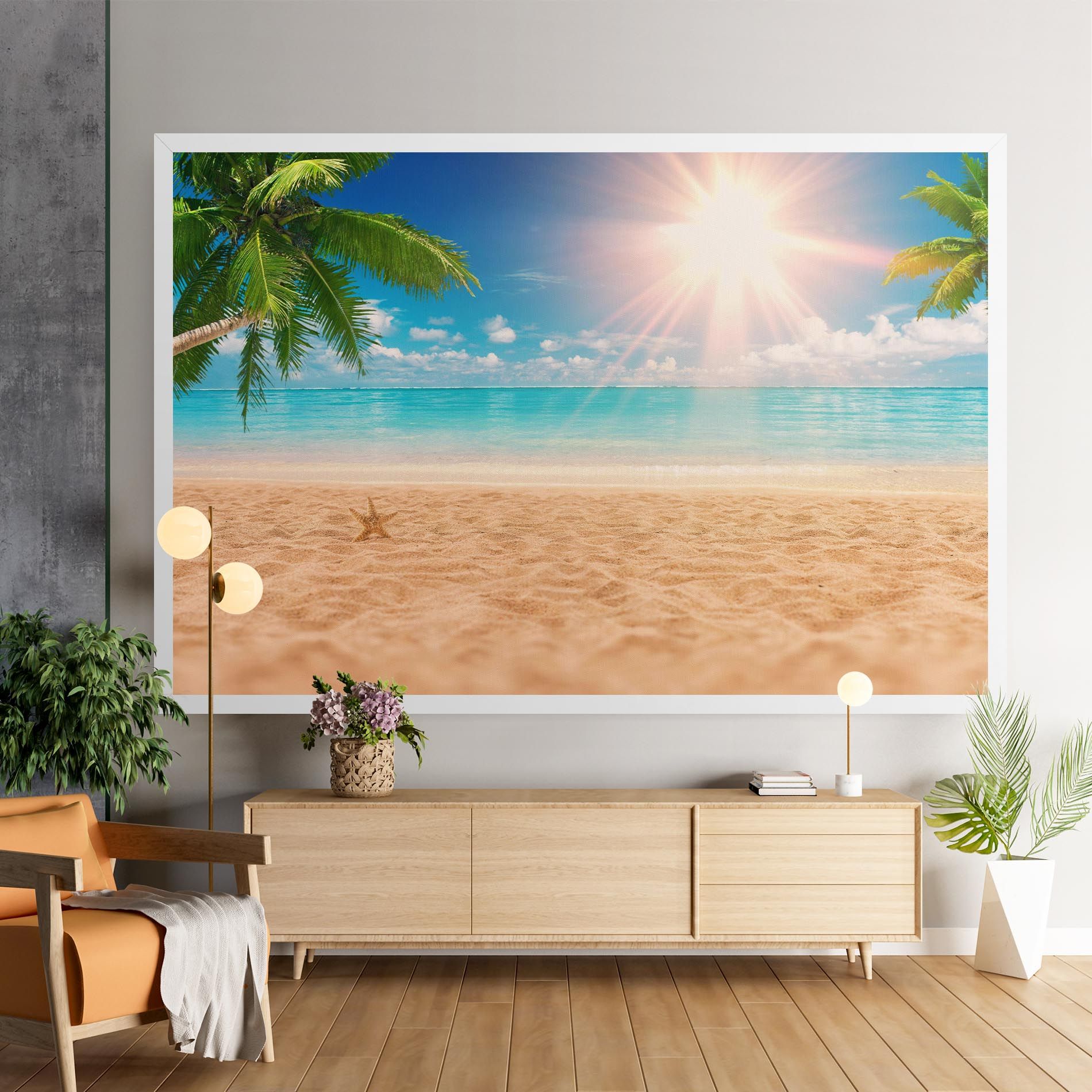 Exotic Beach Ocean mockup 9