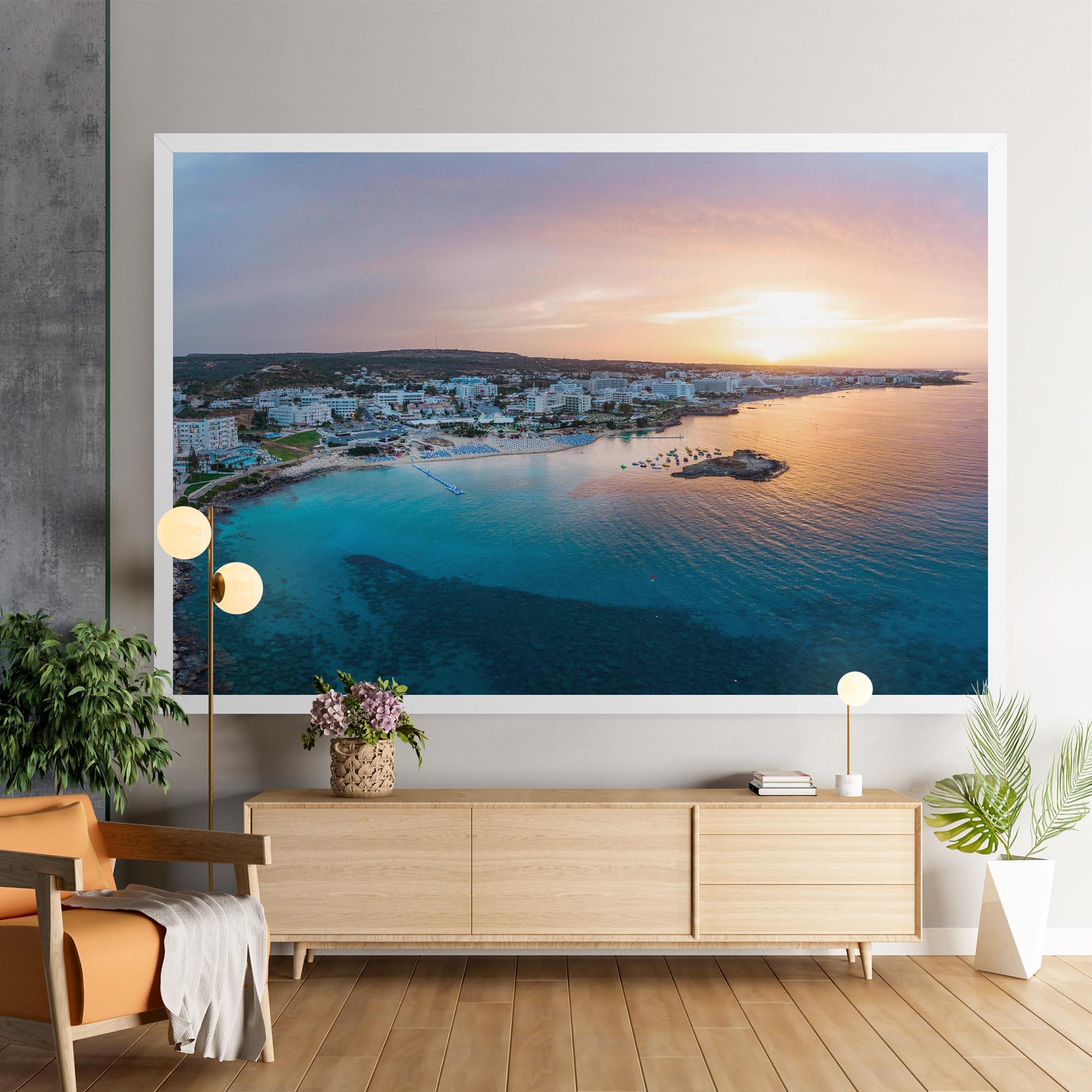 Leinwandbild Protaras Cyprus mockup 9