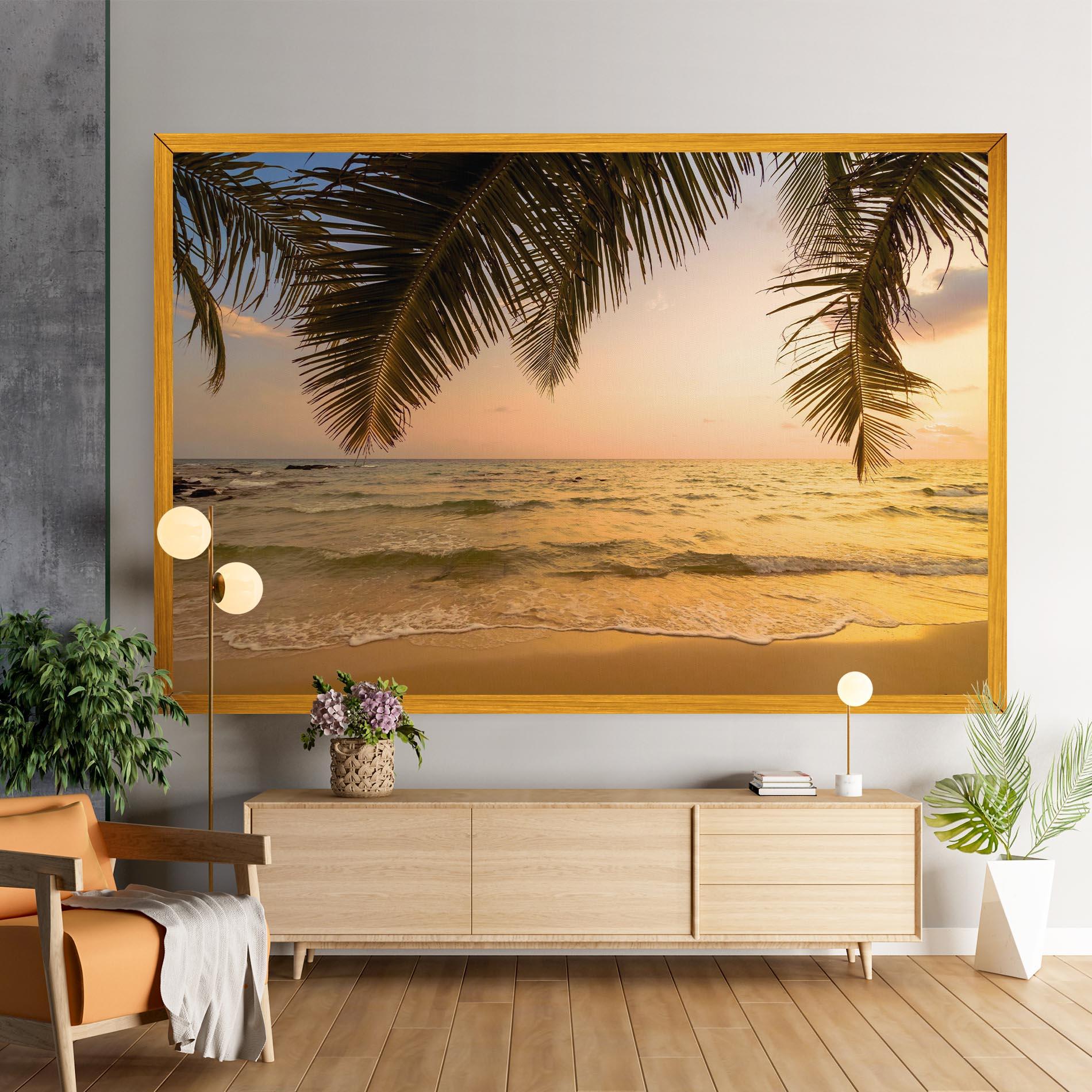 Leinwandbild Paradise Island mockup 9