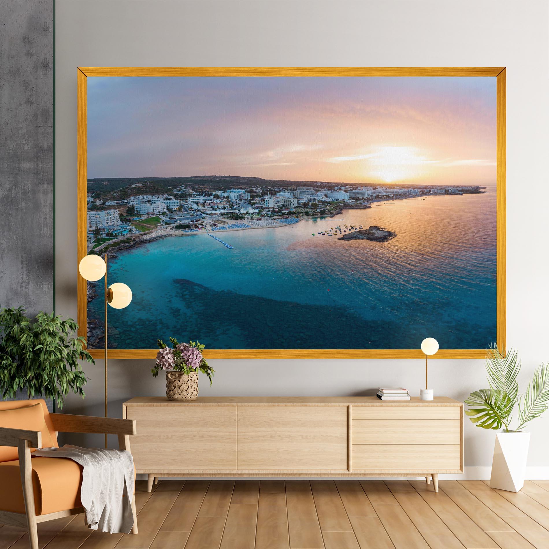 Leinwandbild Protaras Cyprus mockup 9