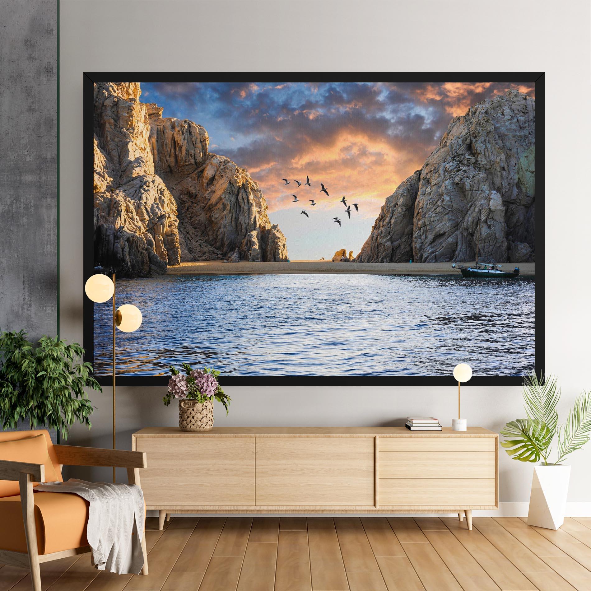 Leinwandbild Lover S Beach mockup 9