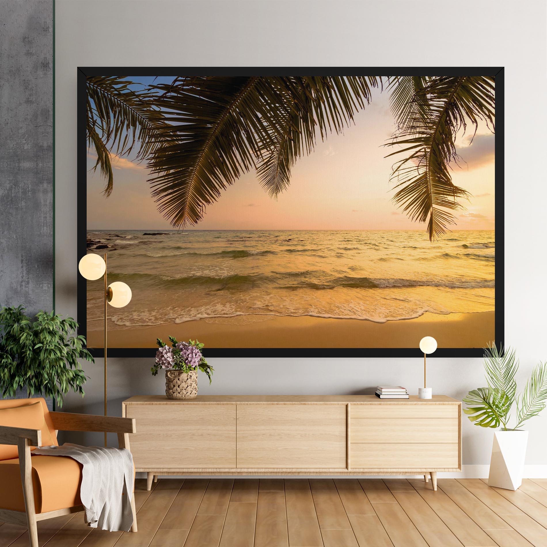 Leinwandbild Paradise Island mockup 9