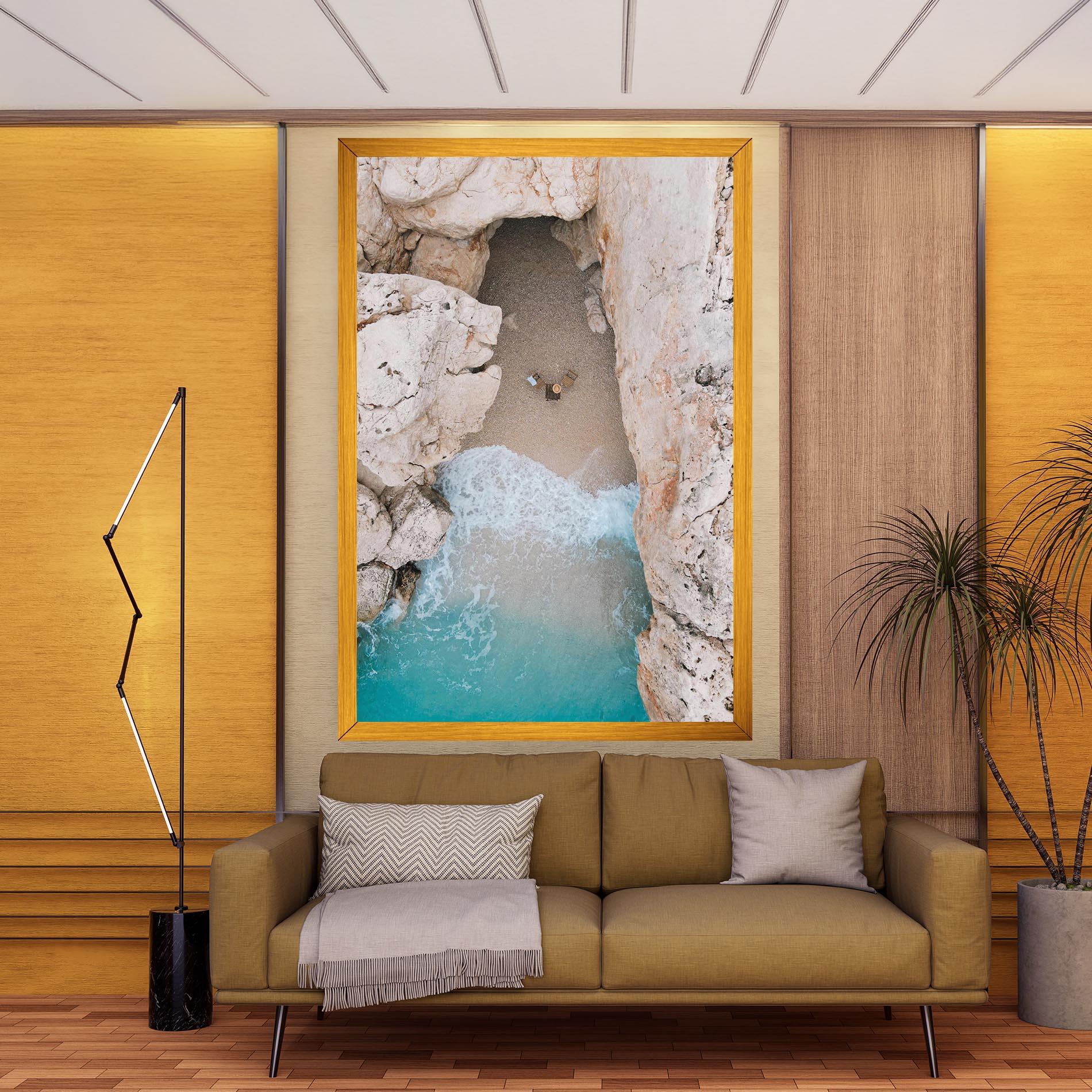 Leinwandbild Private White Cave mockup 9