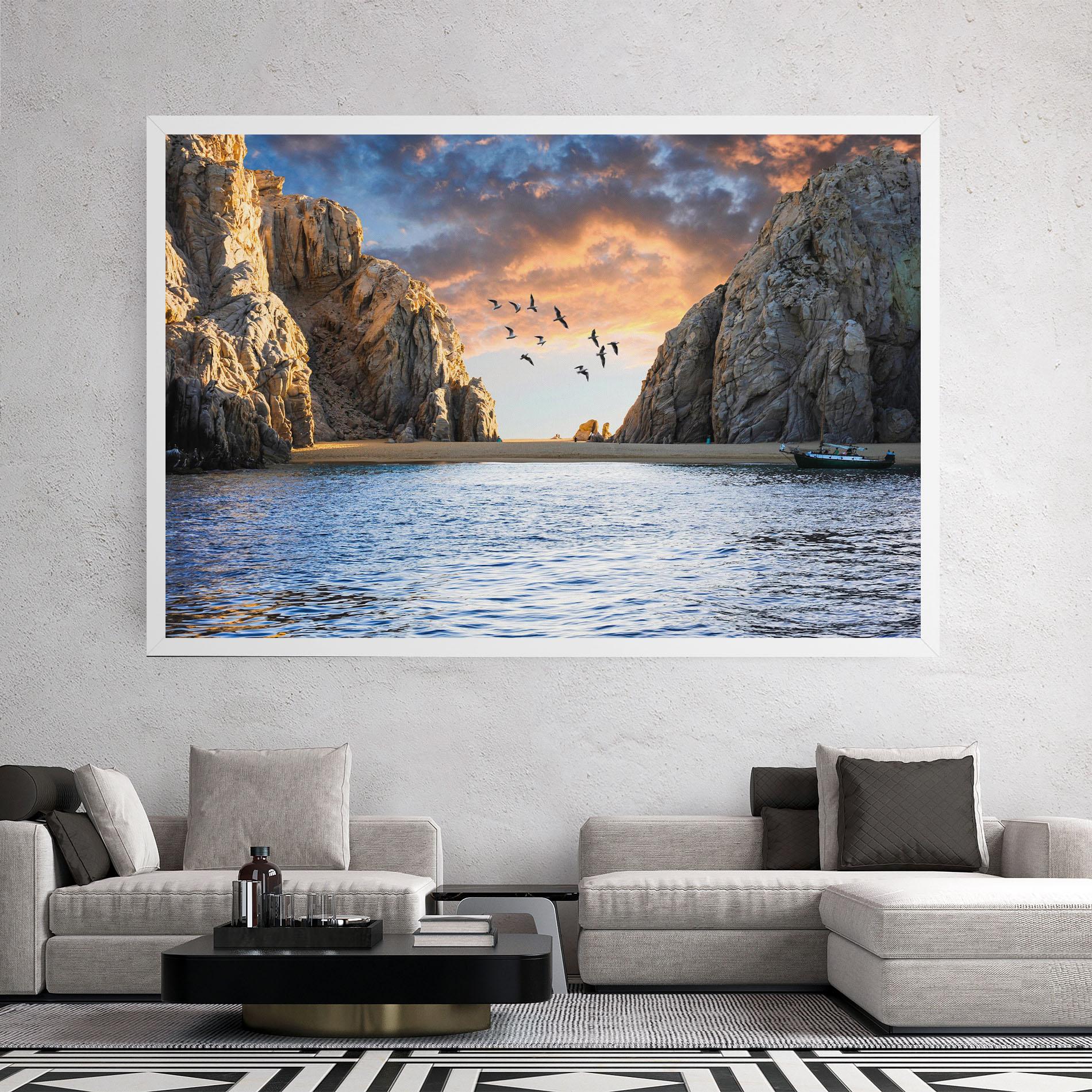 Leinwandbild Lover S Beach mockup 2