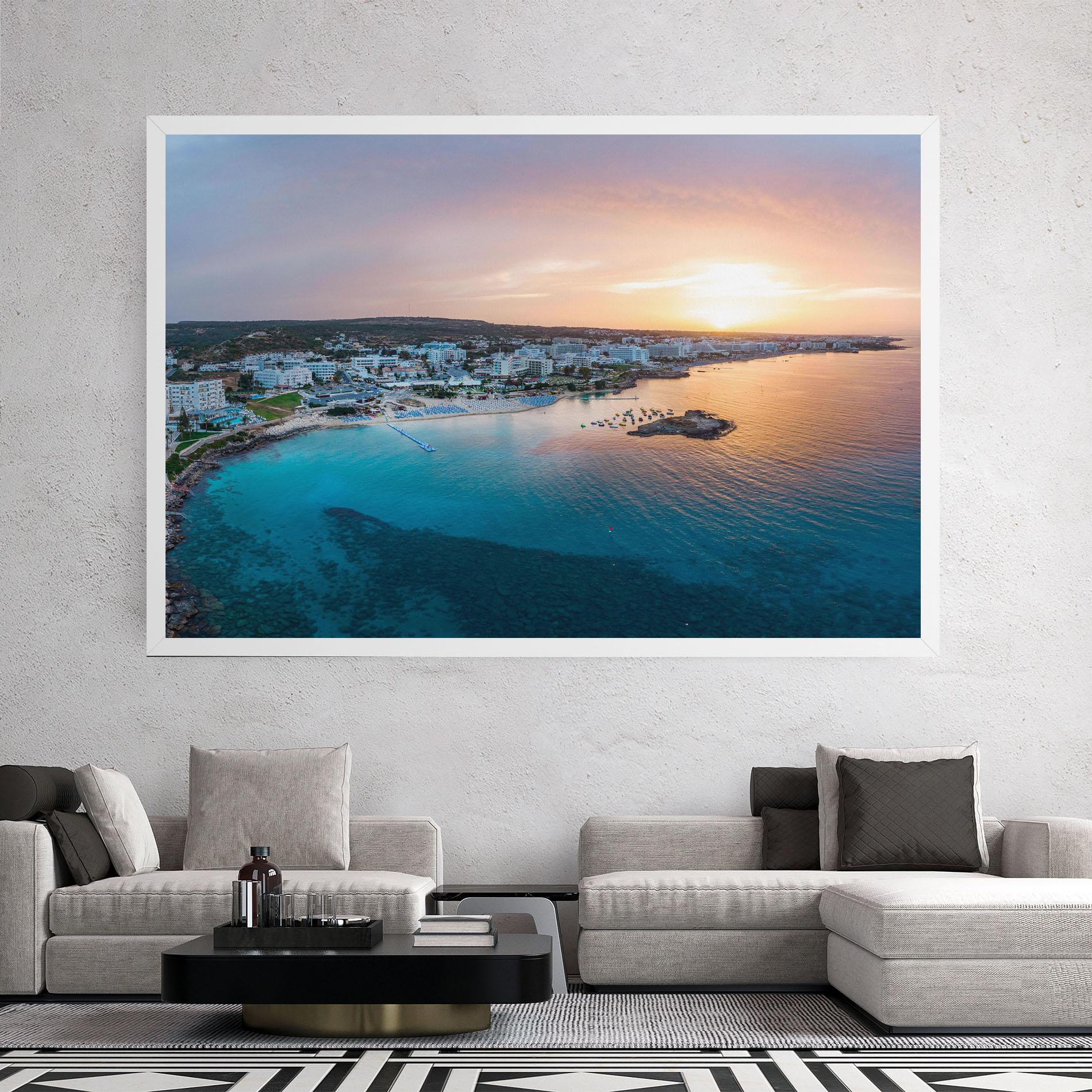 Leinwandbild Protaras Cyprus mockup 2