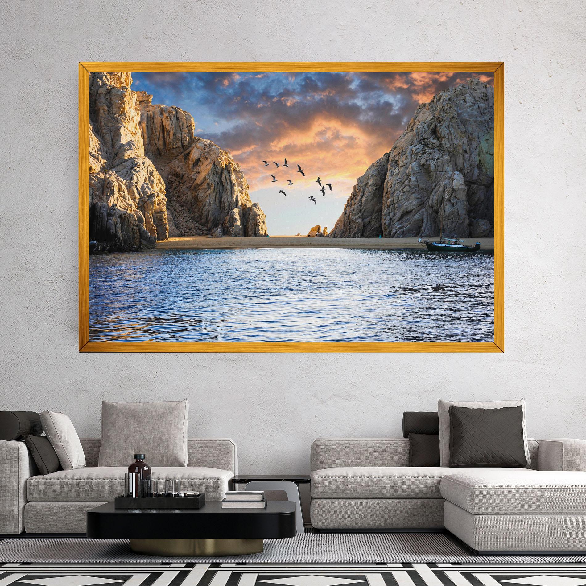 Leinwandbild Lover S Beach mockup 2