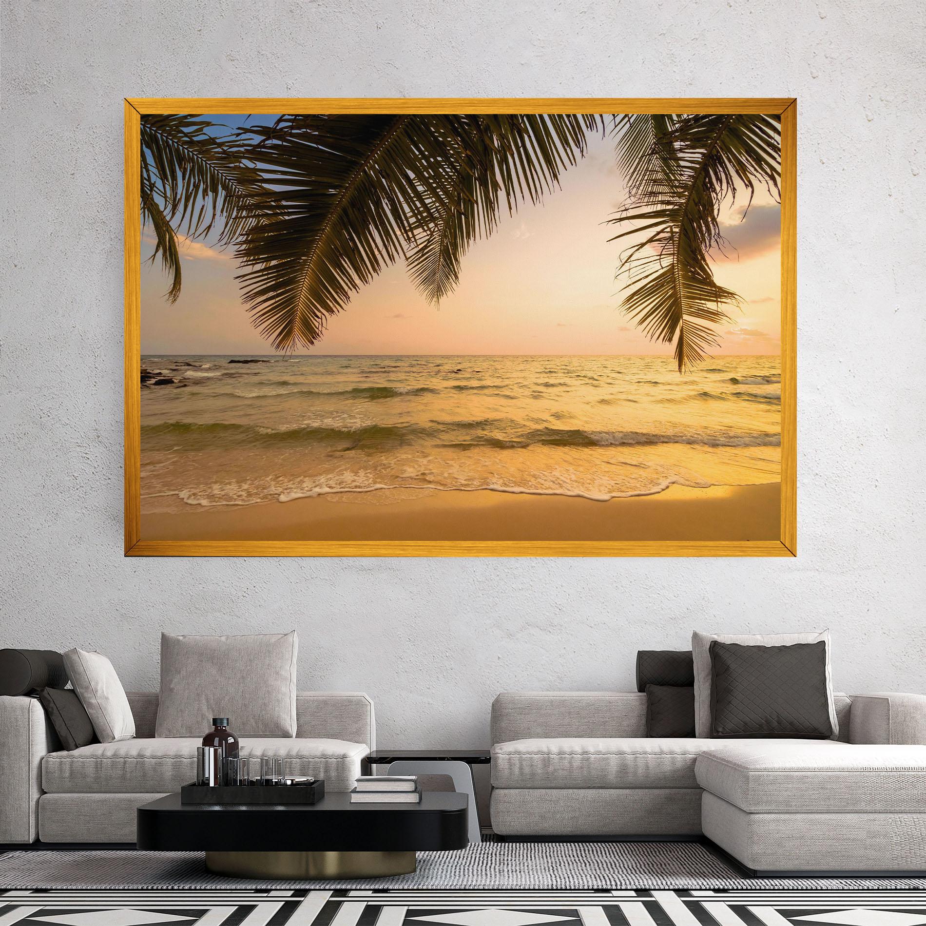 Leinwandbild Paradise Island mockup 2