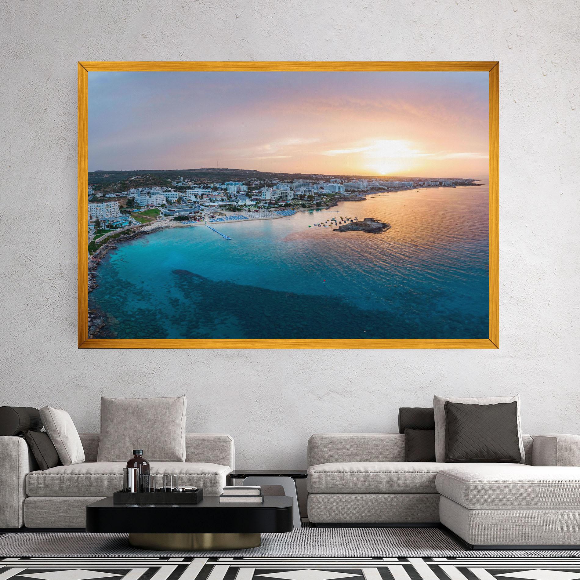 Leinwandbild Protaras Cyprus mockup 2