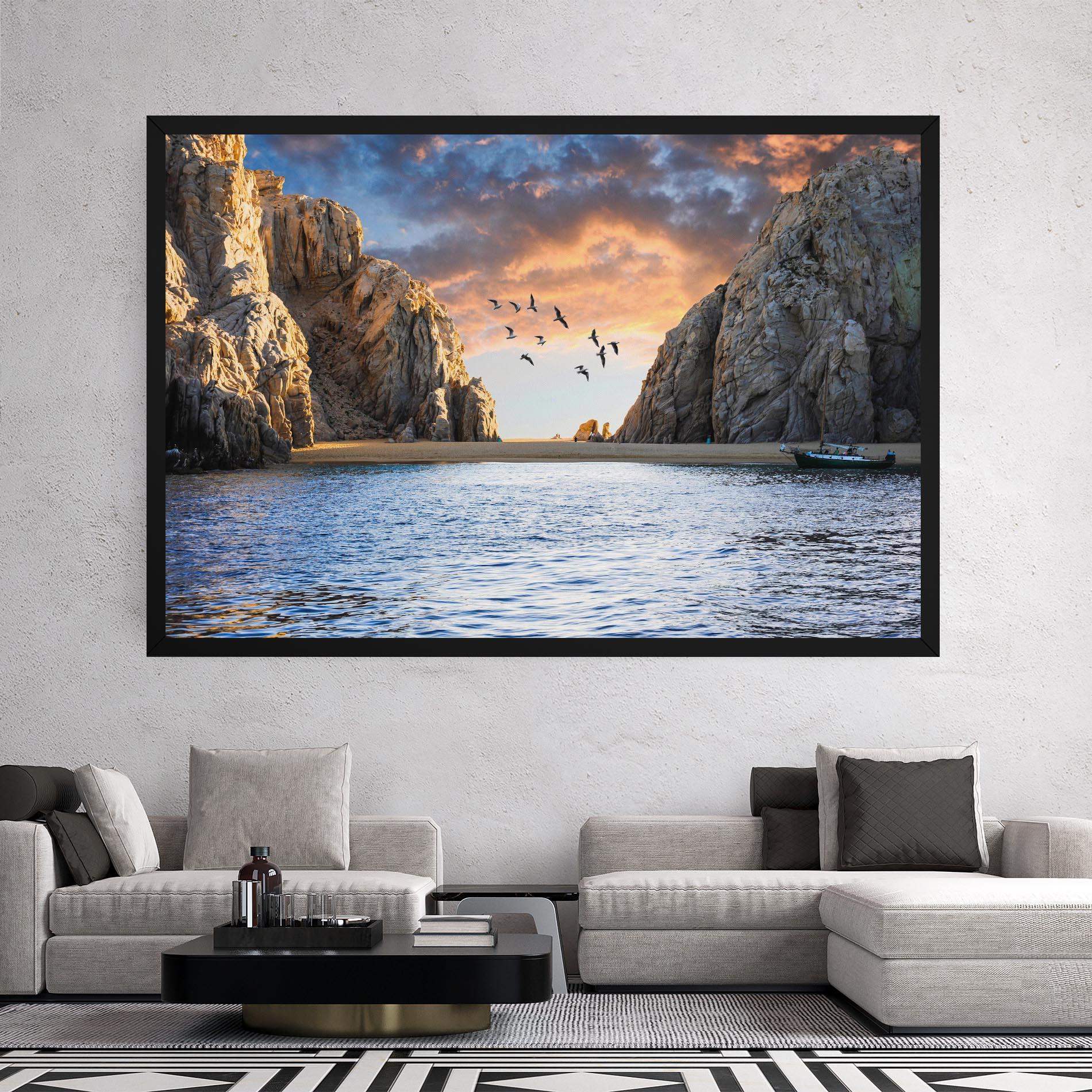 Leinwandbild Lover S Beach mockup 2