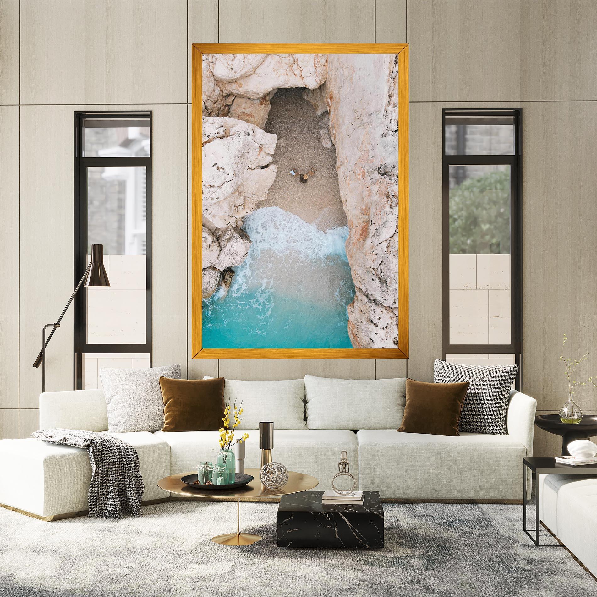 Leinwandbild Private White Cave mockup 2