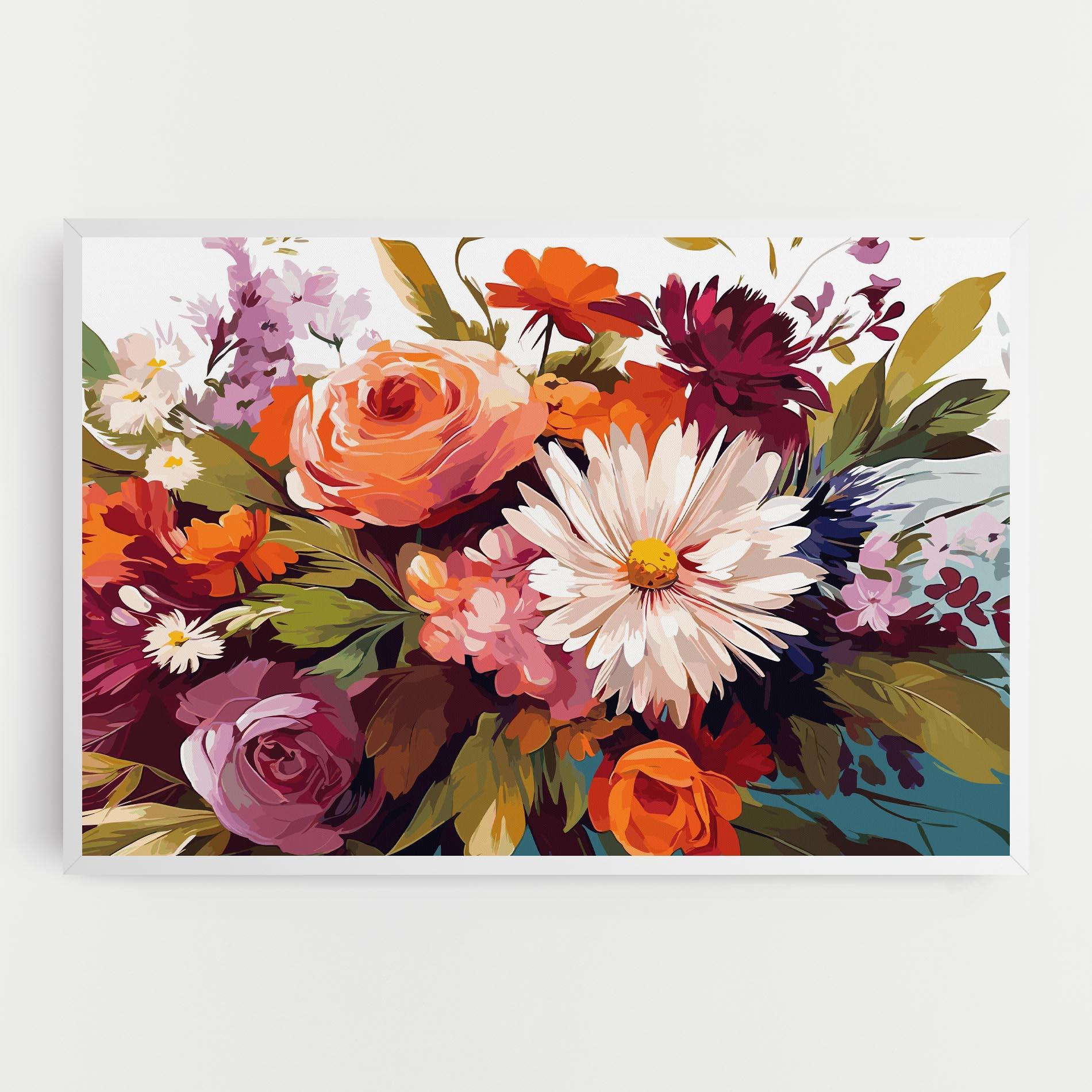 Leinwandbild Cream Orange Spring mockup 0