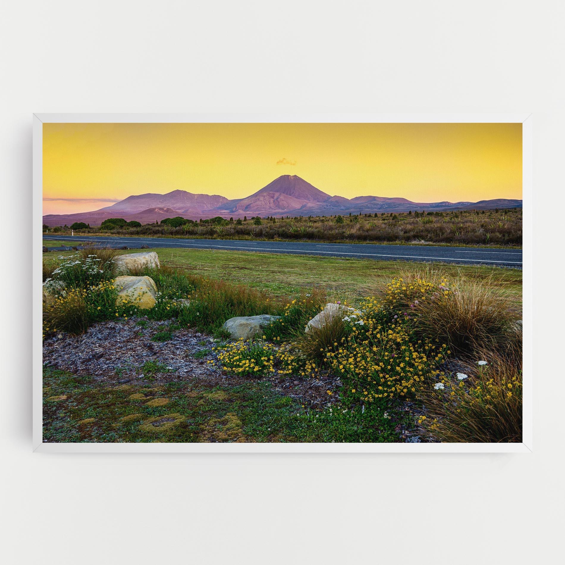 Leinwandbild Yellow Sky mockup 0