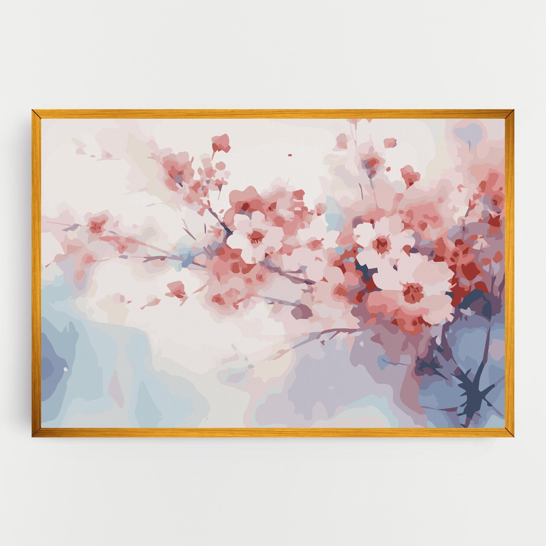 Pastel Spring Flowers mockup 0