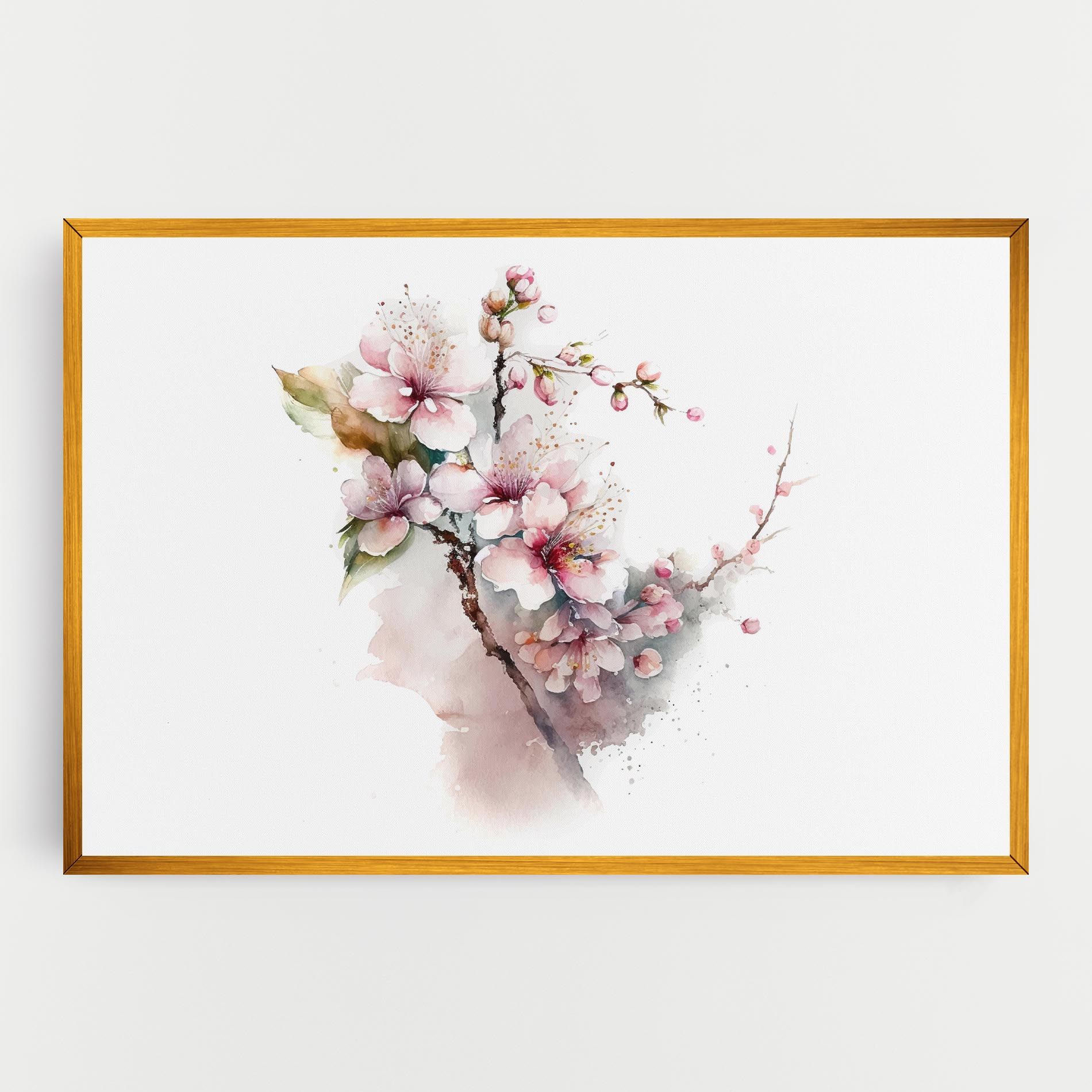 Spring Pastel Flower mockup 0