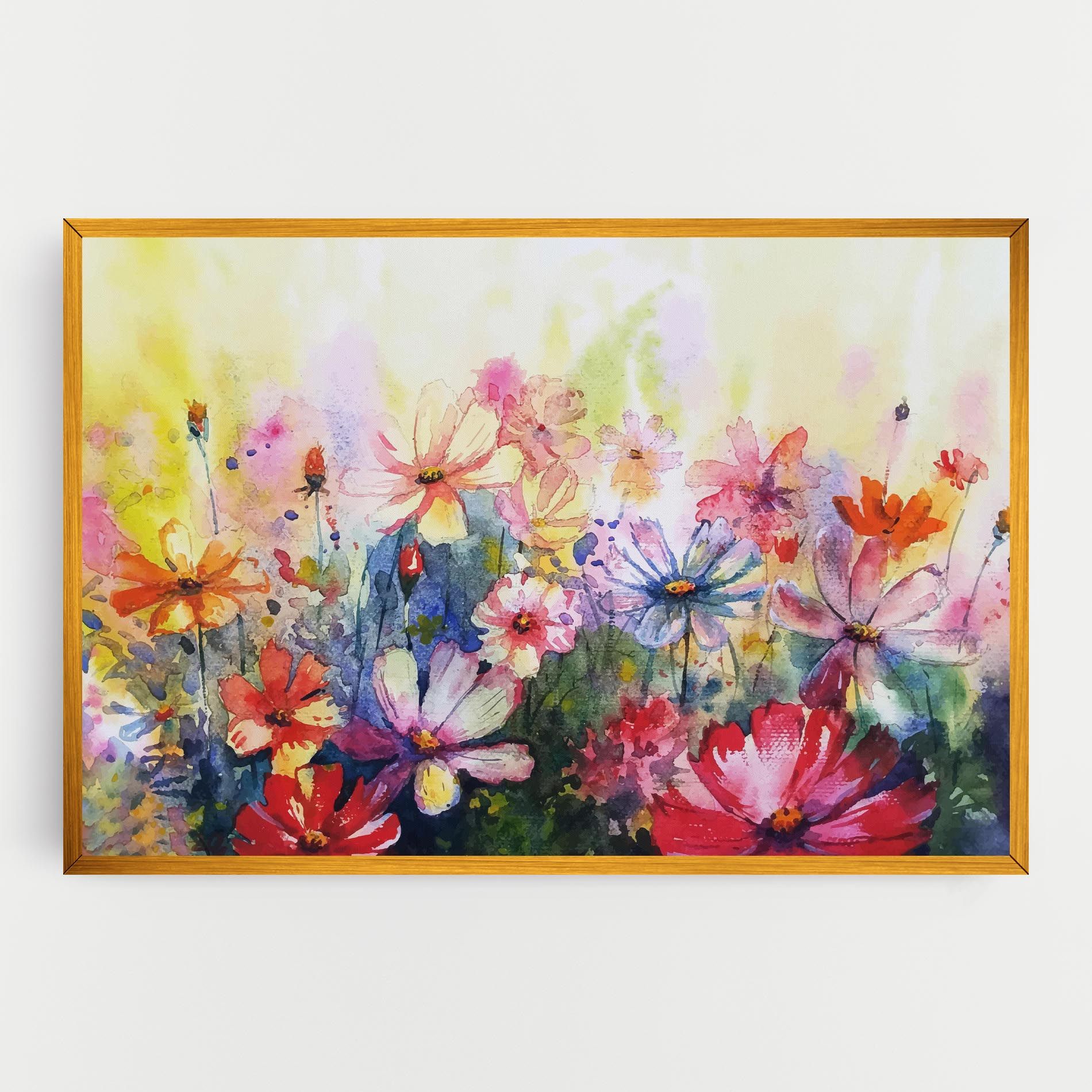 Water Art Flowers mockup 0