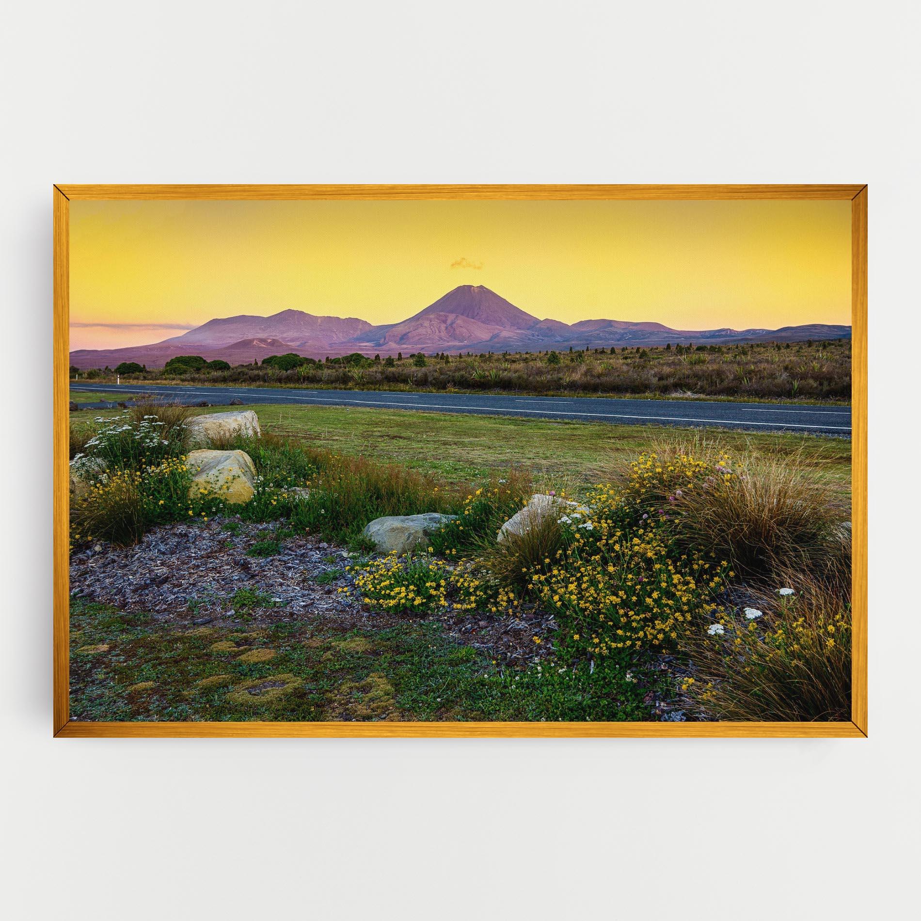 Leinwandbild Yellow Sky mockup 0