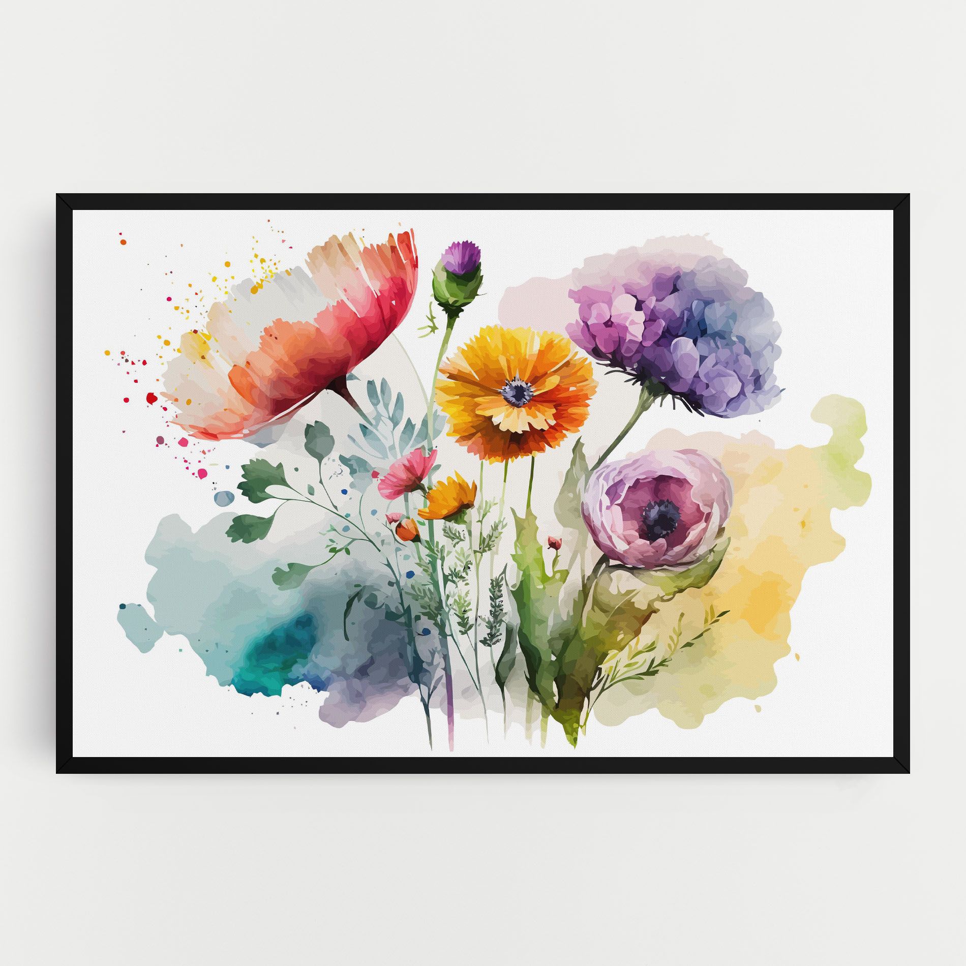 Beautiful Spring Flowers mockup 0