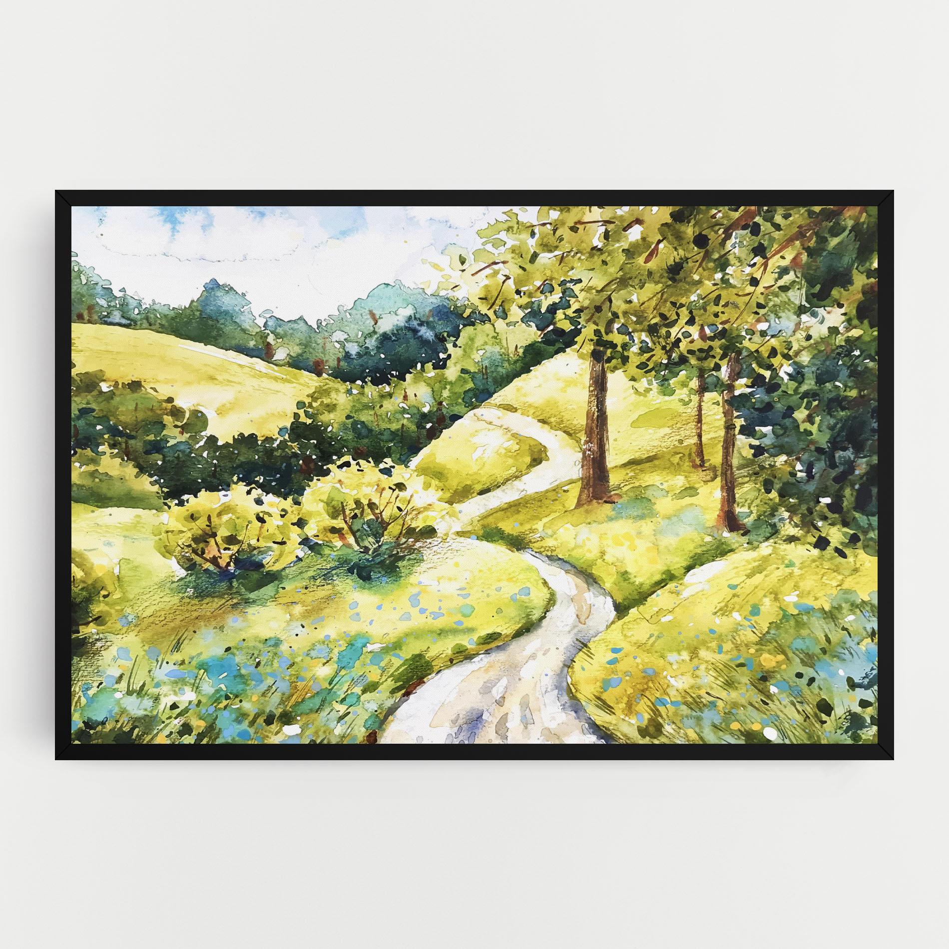 Leinwandbild Fresh Spring View mockup 0