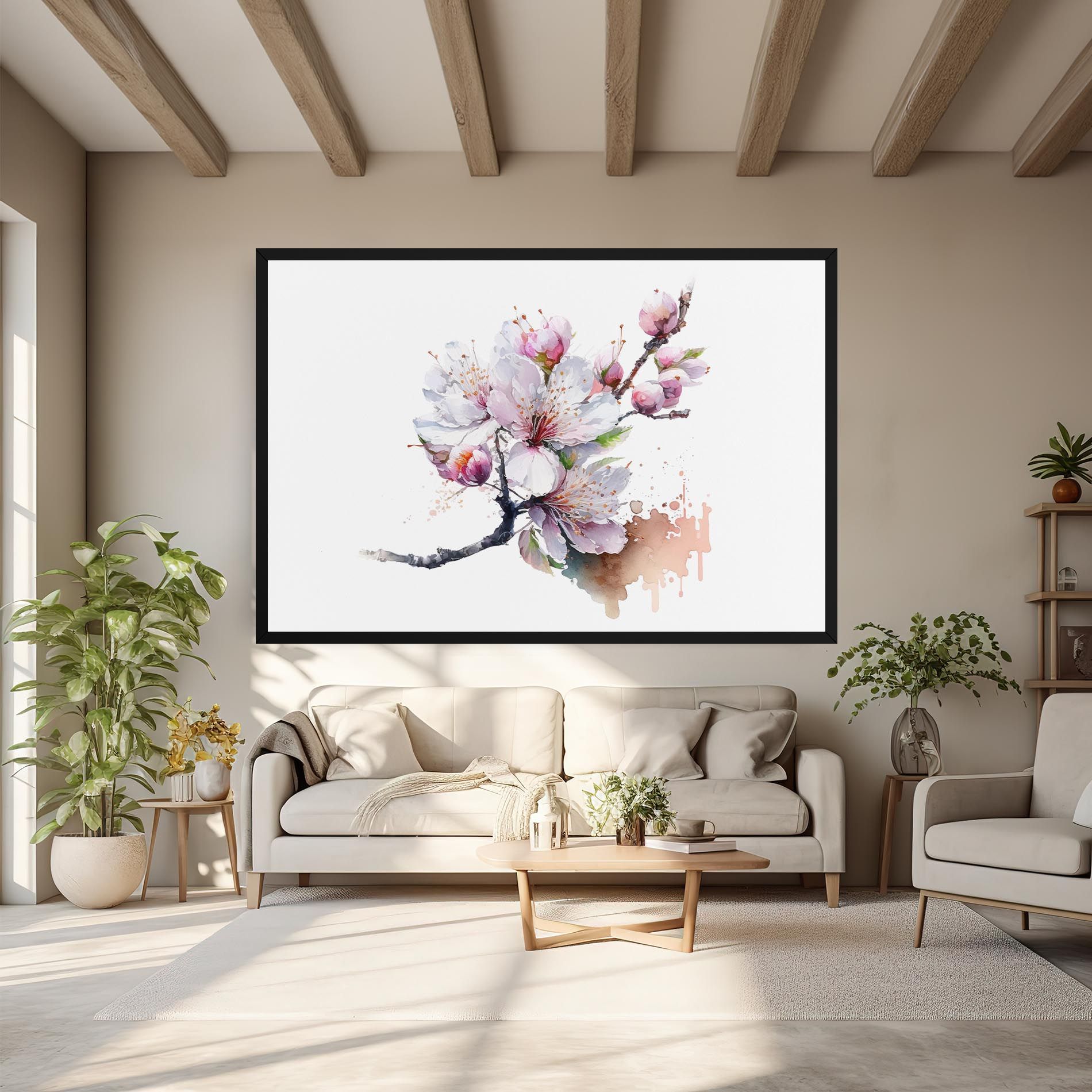 Cherry Spring Art mockup 6